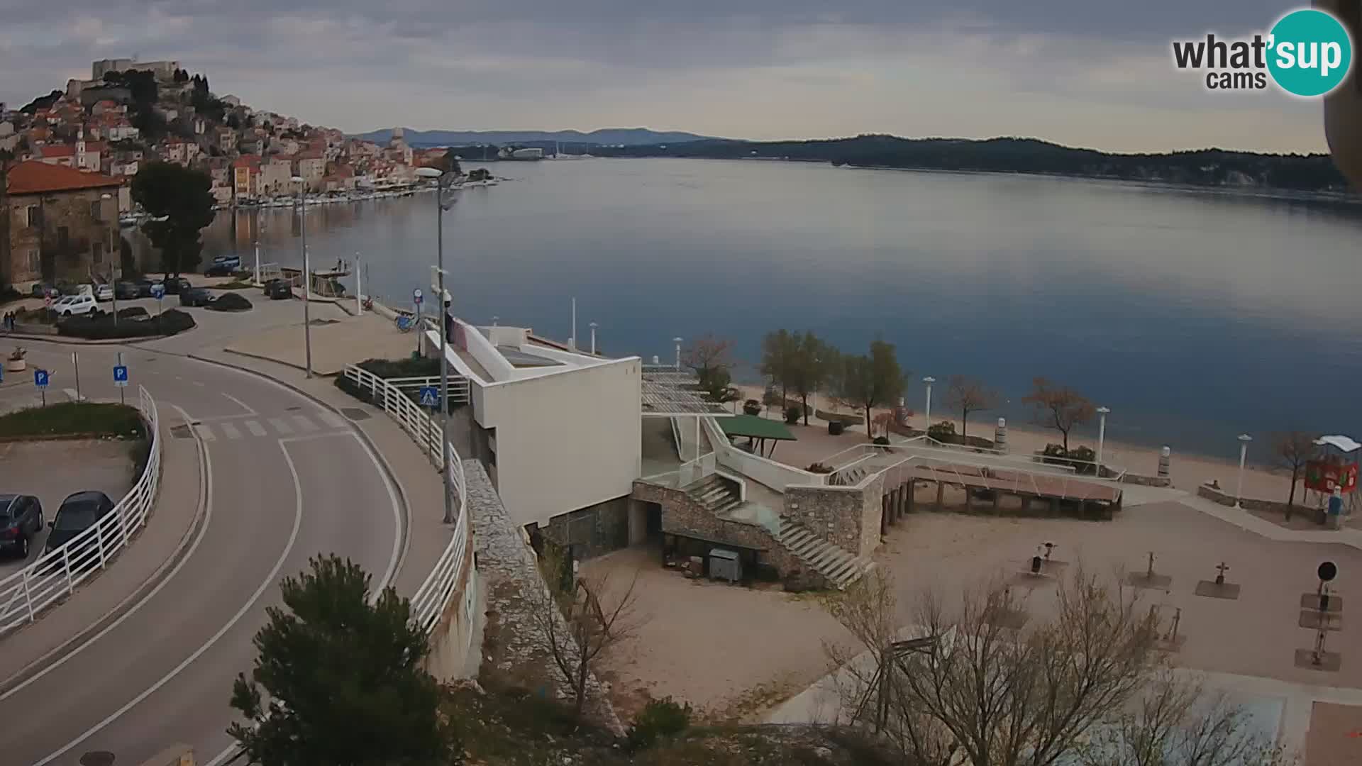 Kamera v živo Šibenik plaža Banj