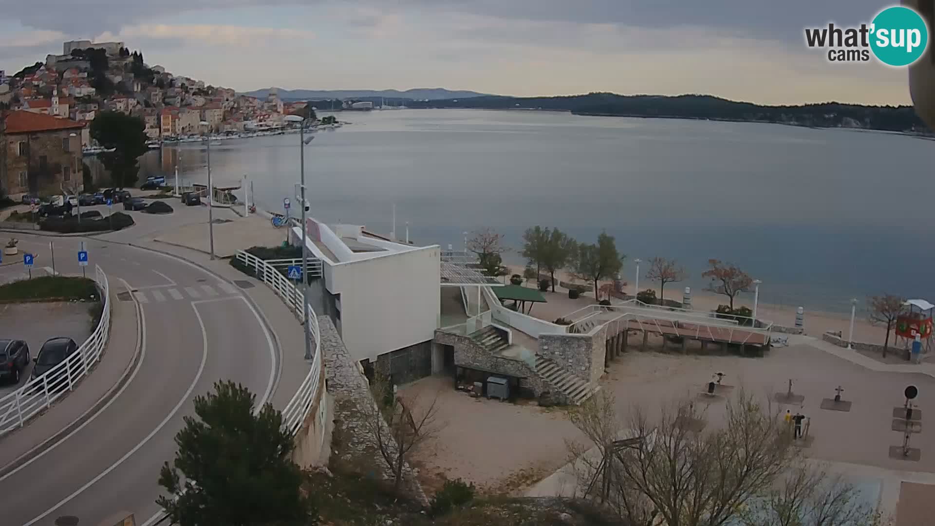 Web kamera Šibenik plaža Banj