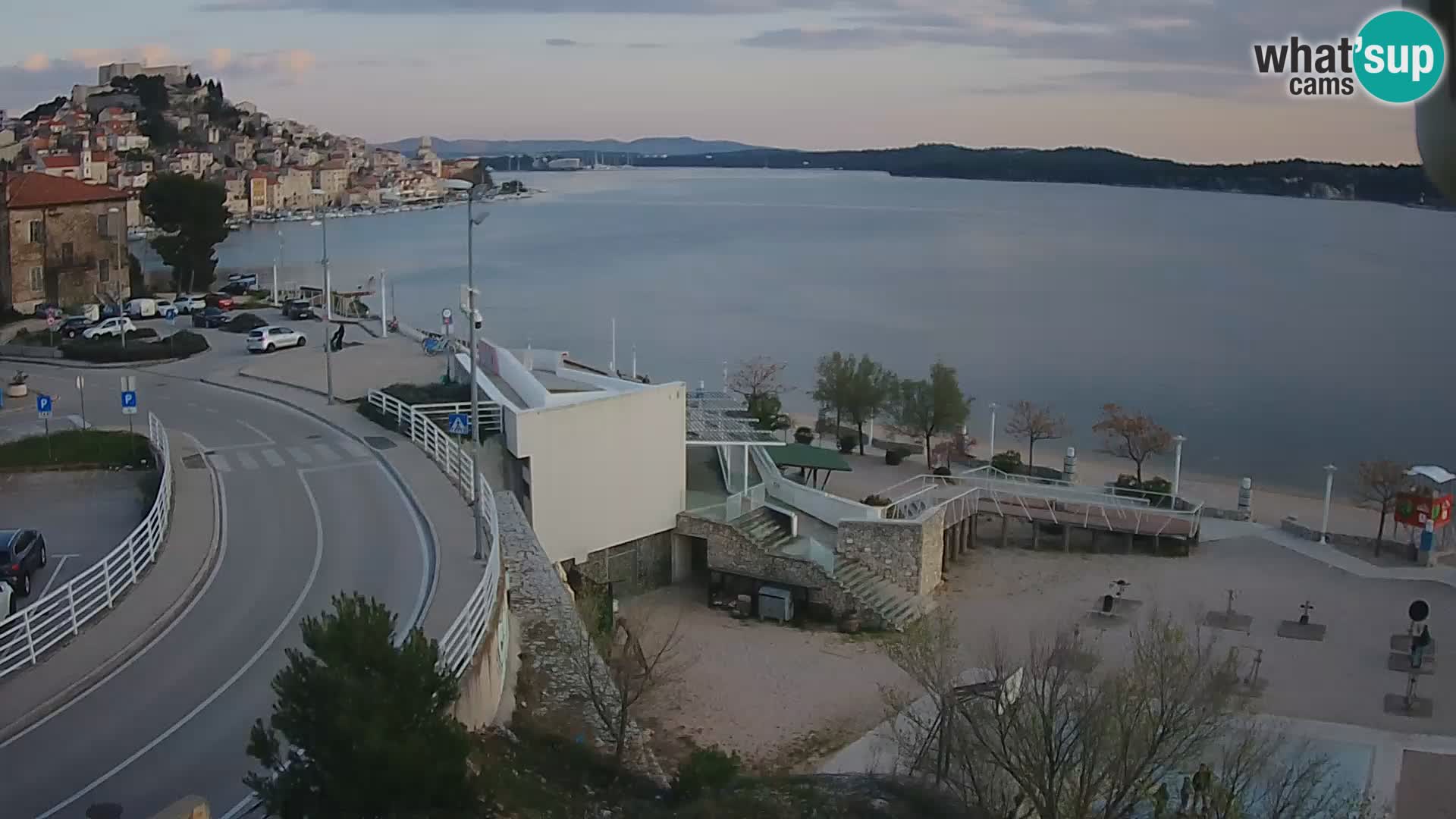 Kamera v živo Šibenik plaža Banj