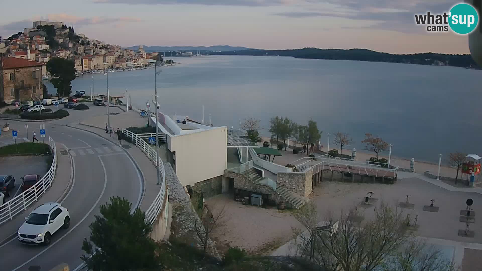 Live Cam Šibenik plage Banj