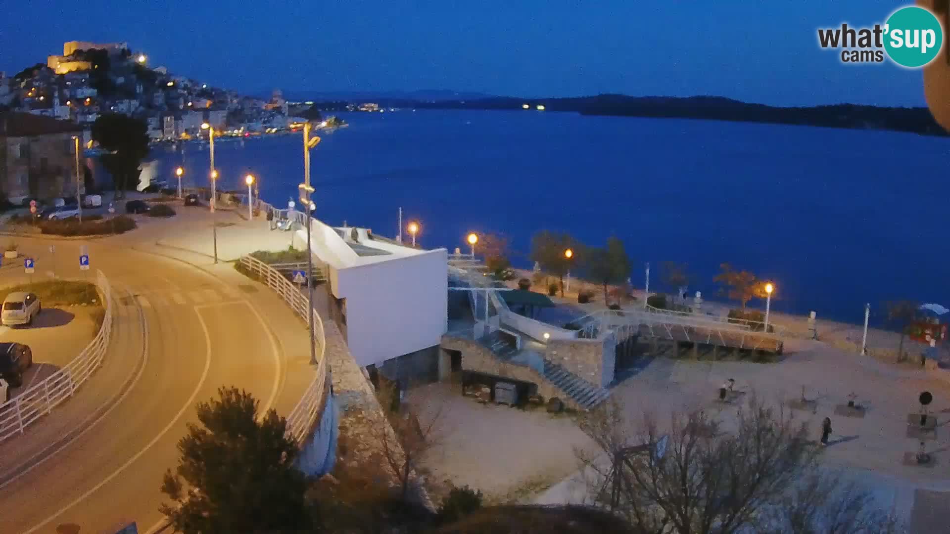 Web kamera Šibenik plaža Banj