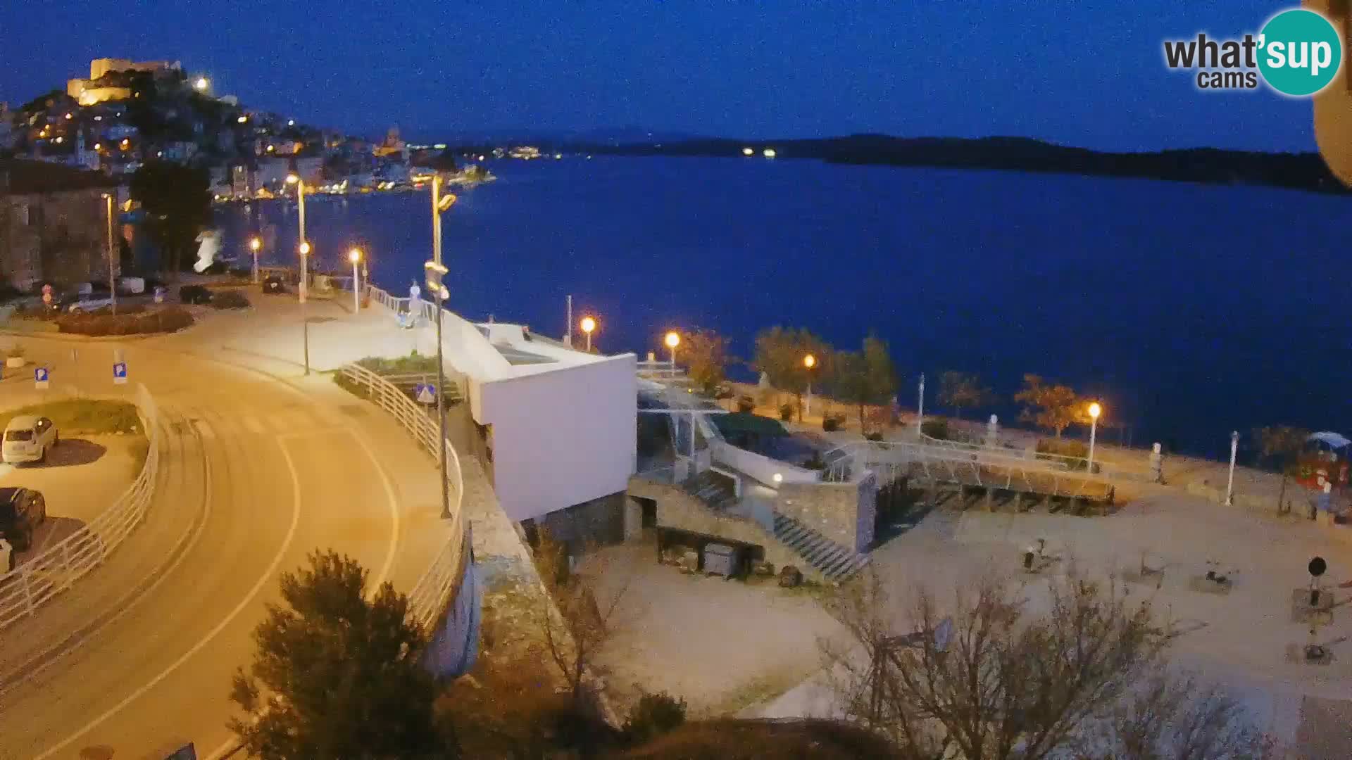 Web kamera Šibenik plaža Banj