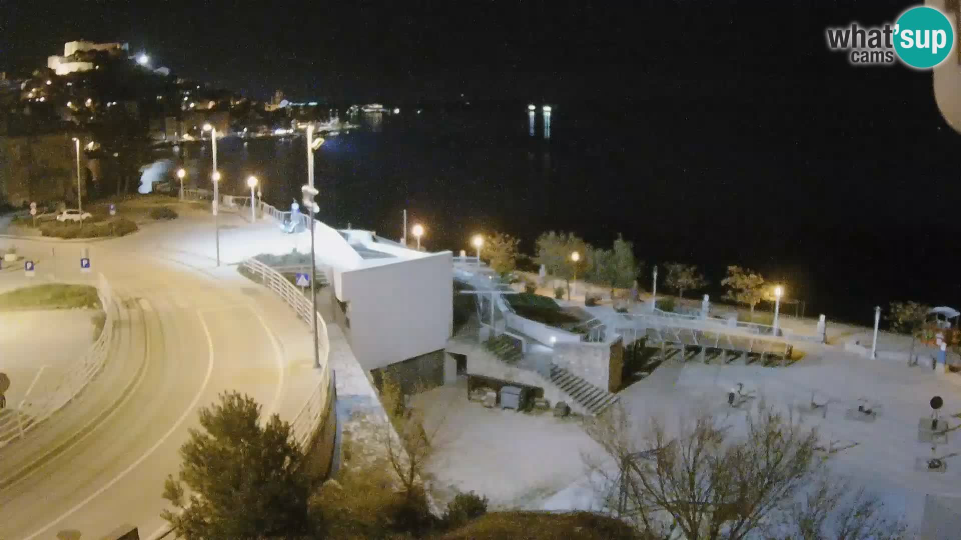 Livecam Sibenico spiaggia Banj