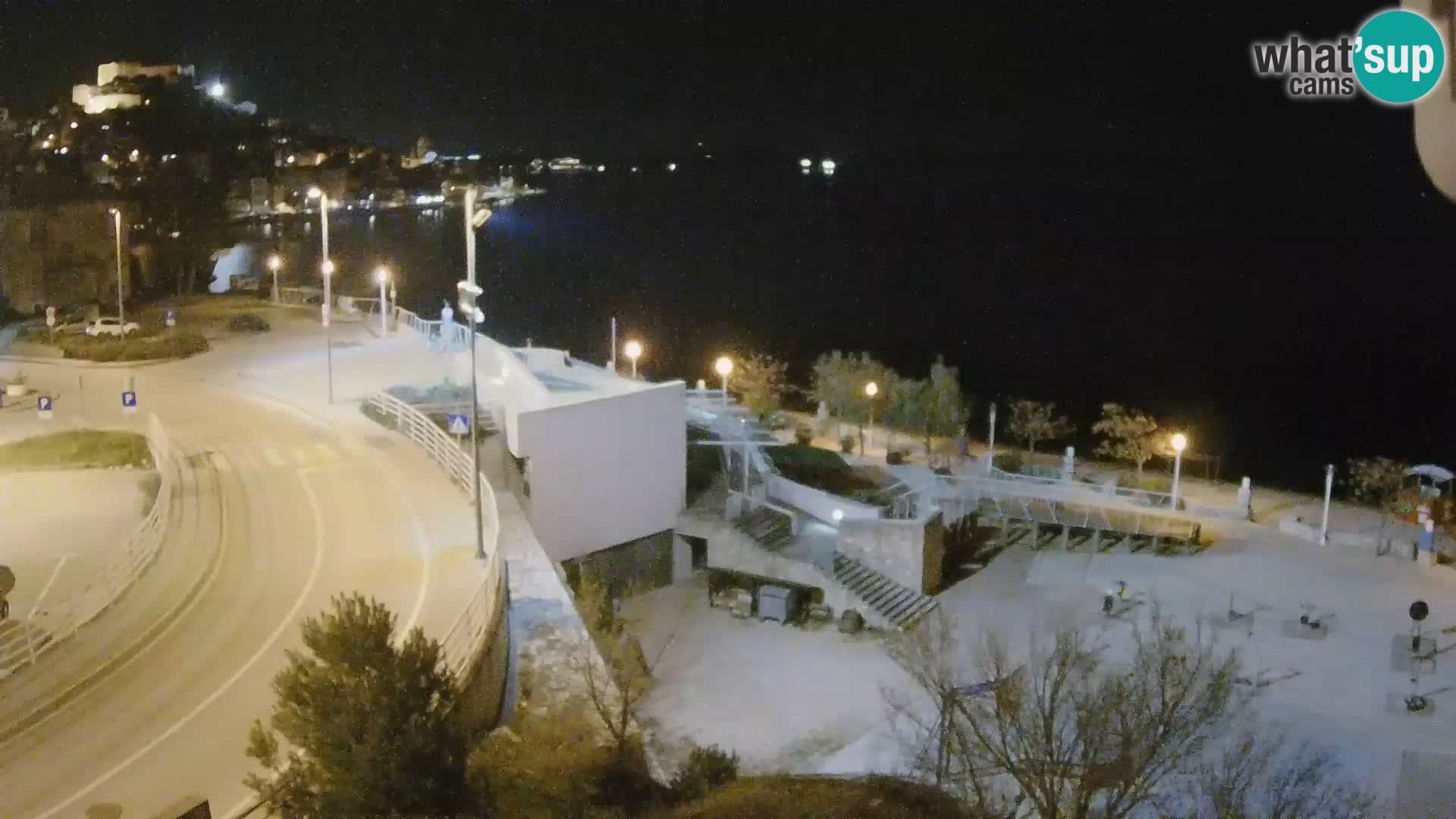 Šibenik webcam Beach Banj