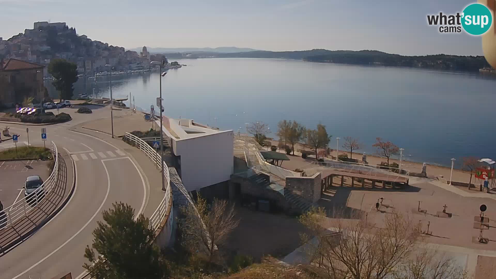 Šibenik webcam Beach Banj
