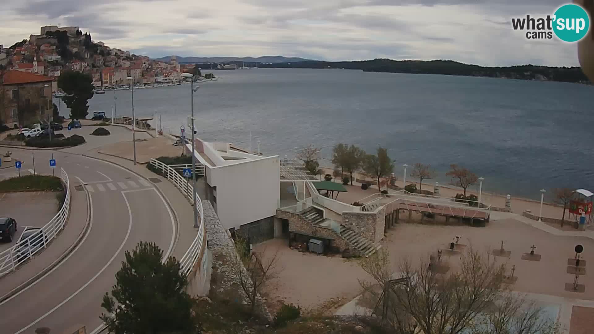 Web kamera Šibenik plaža Banj