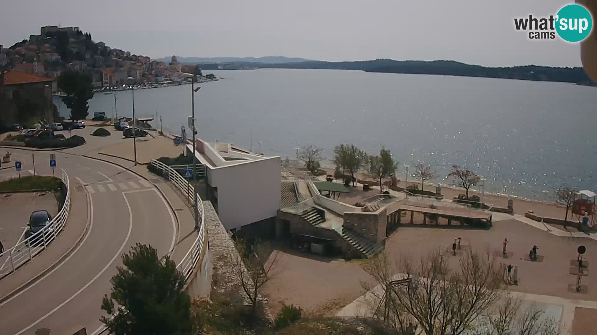 Šibenik webcam Beach Banj