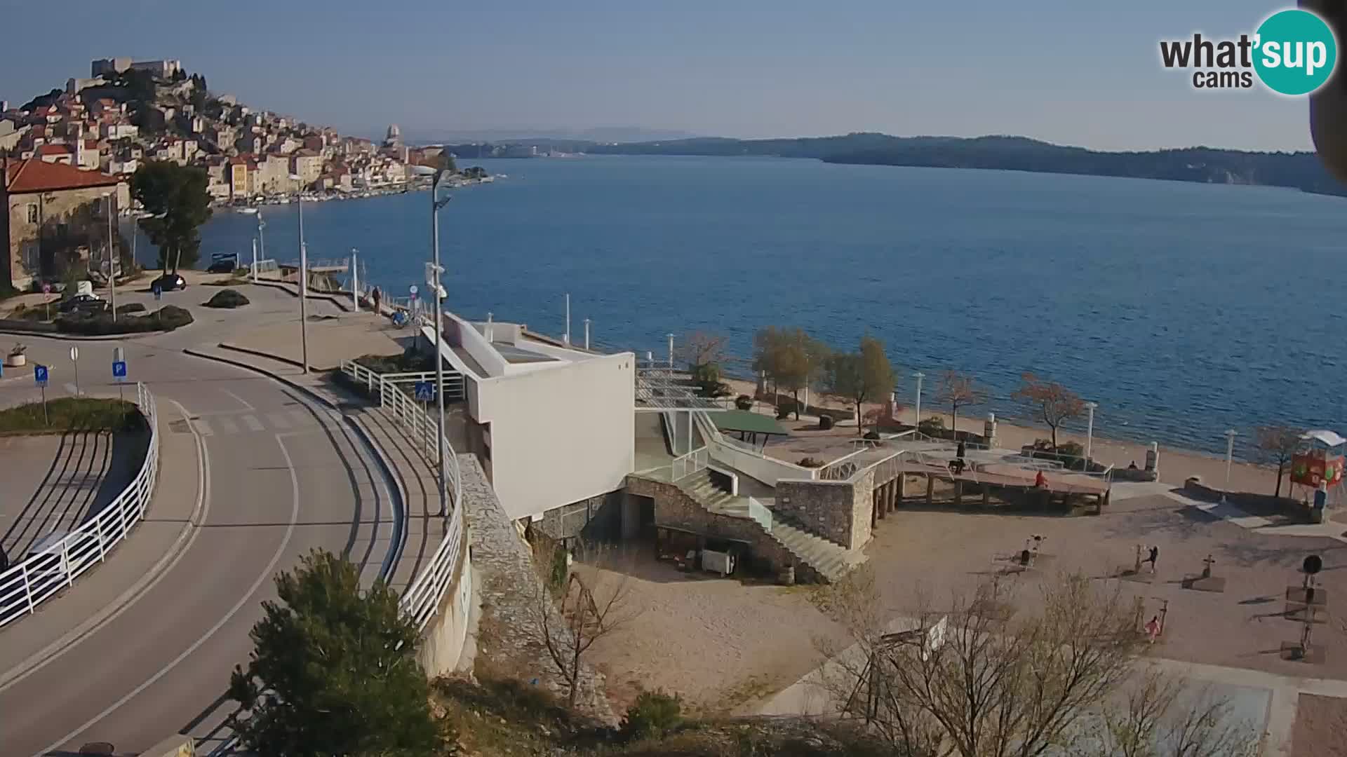 Kamera v živo Šibenik plaža Banj