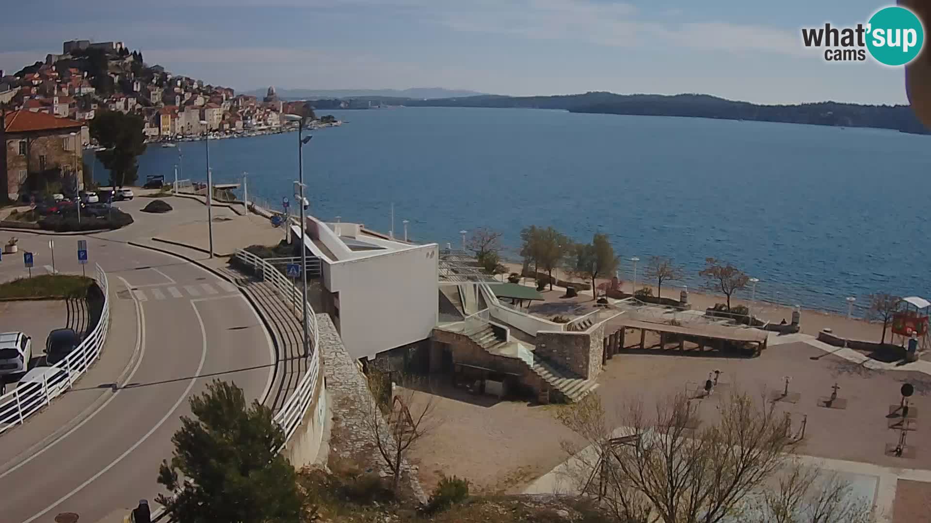 Web kamera Šibenik plaža Banj