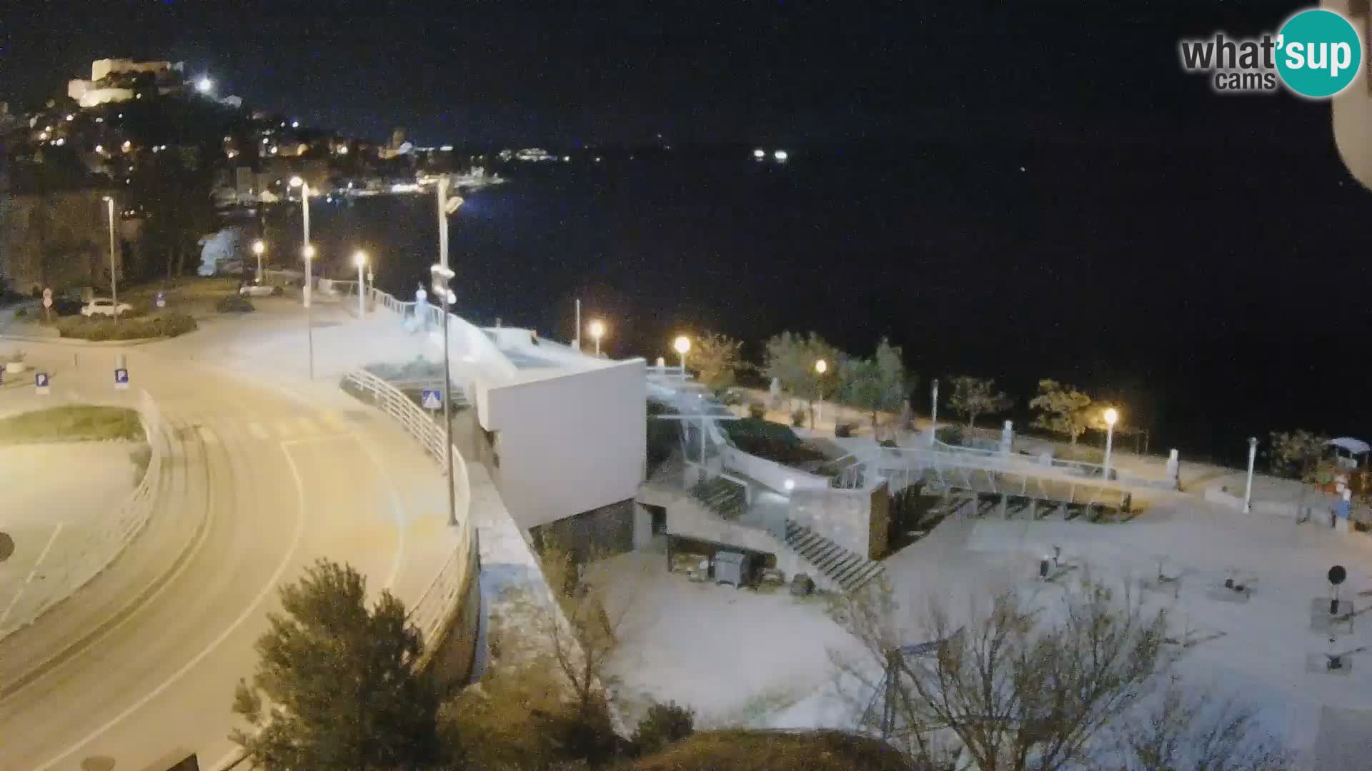 Kamera v živo Šibenik plaža Banj