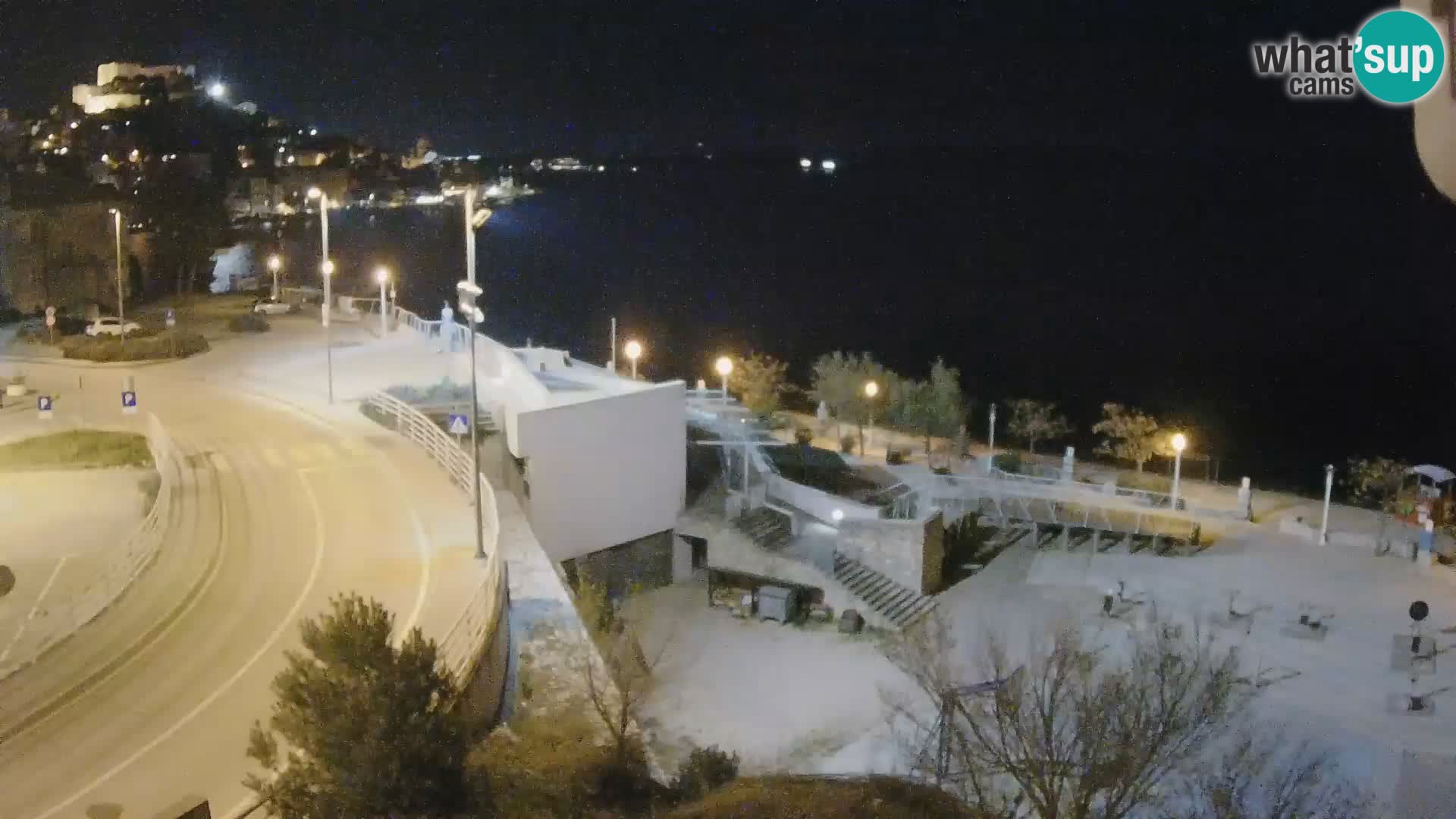 Šibenik webcam Beach Banj