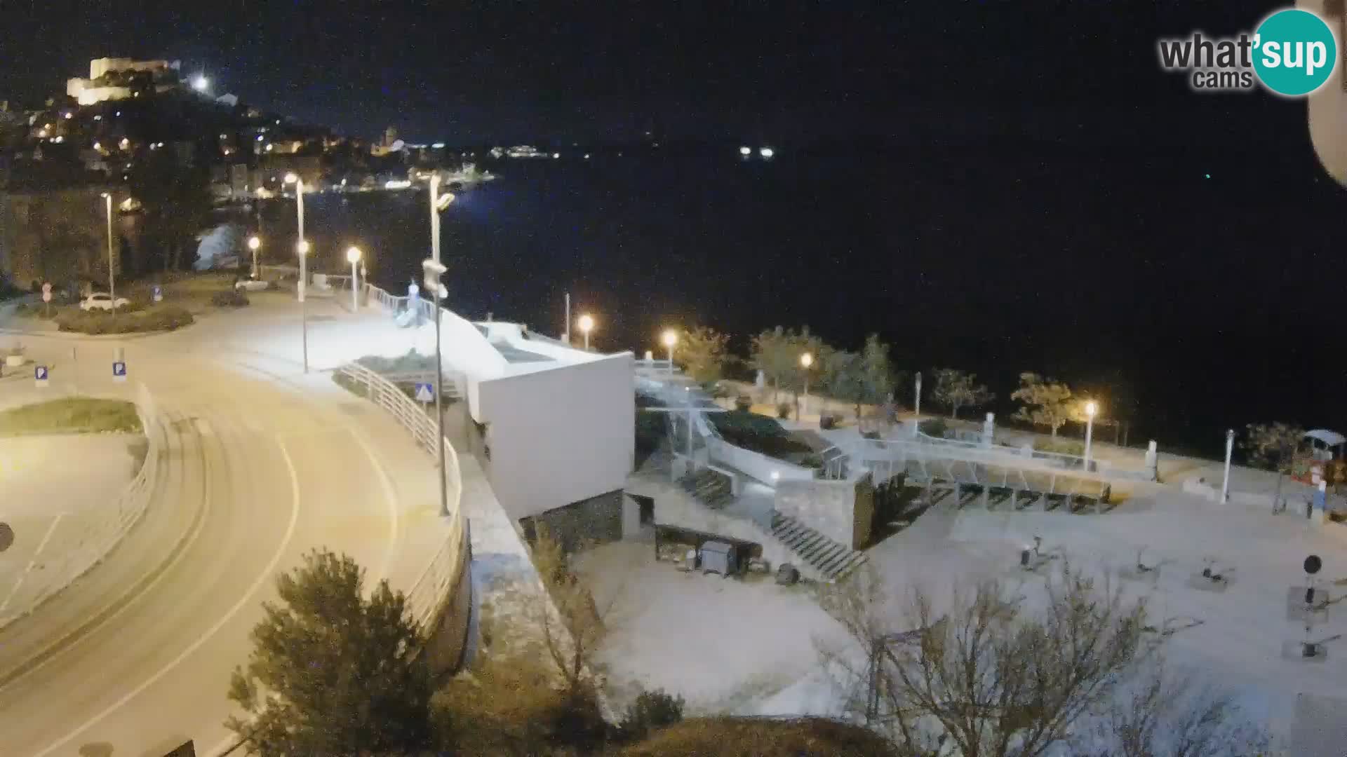 Livecam Sibenico spiaggia Banj