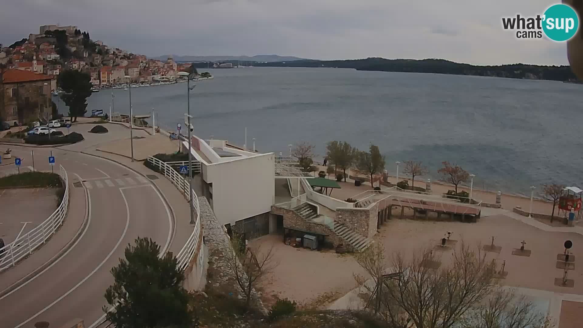 Web kamera Šibenik plaža Banj