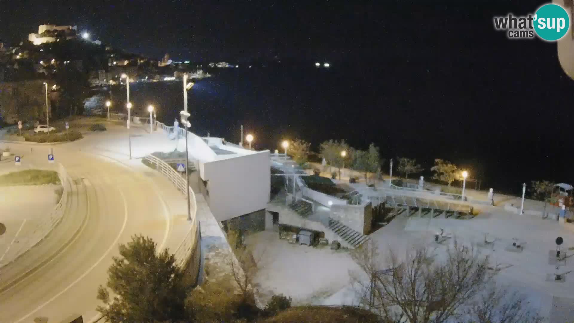 Šibenik webcam Beach Banj