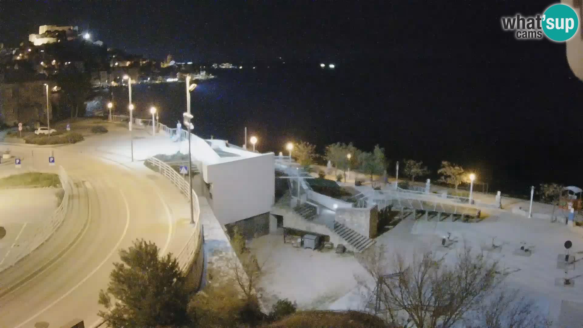 Šibenik webcam Beach Banj