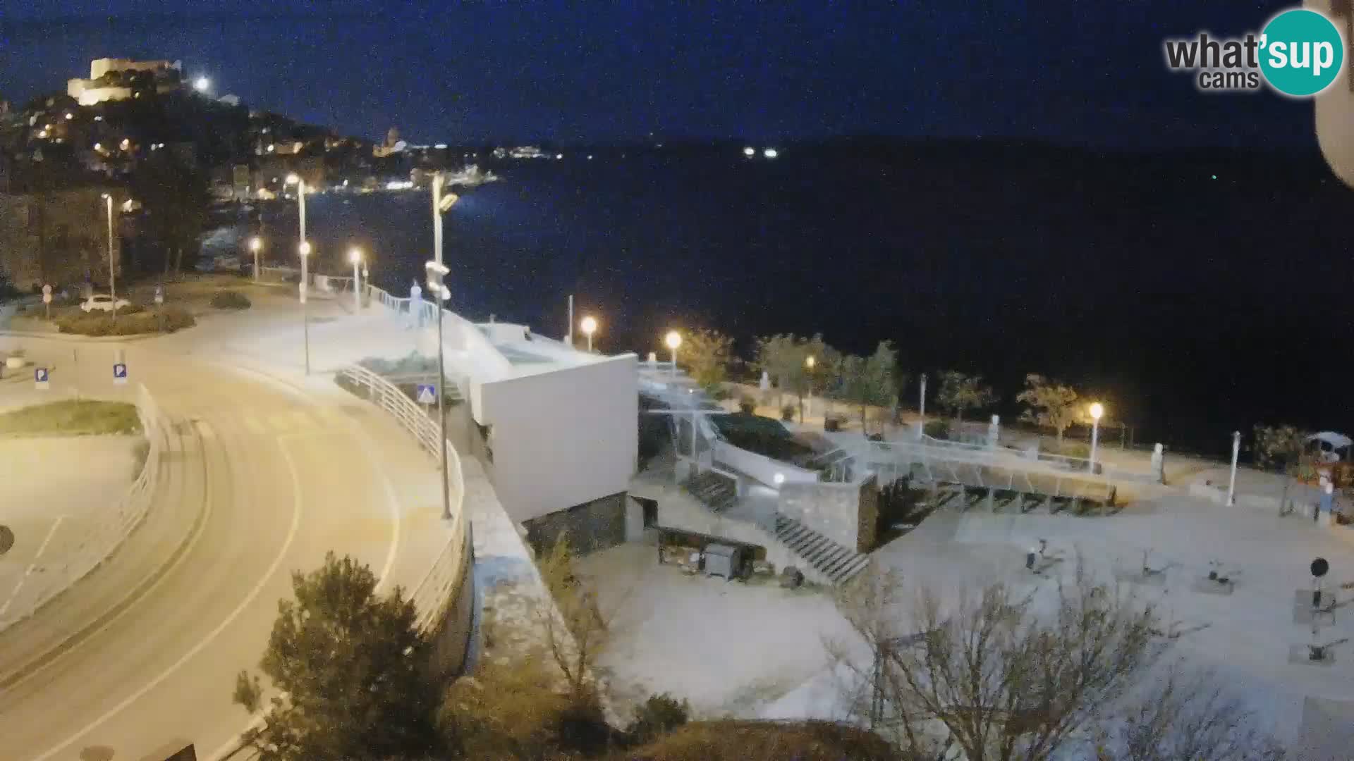 Livecam Sibenico spiaggia Banj