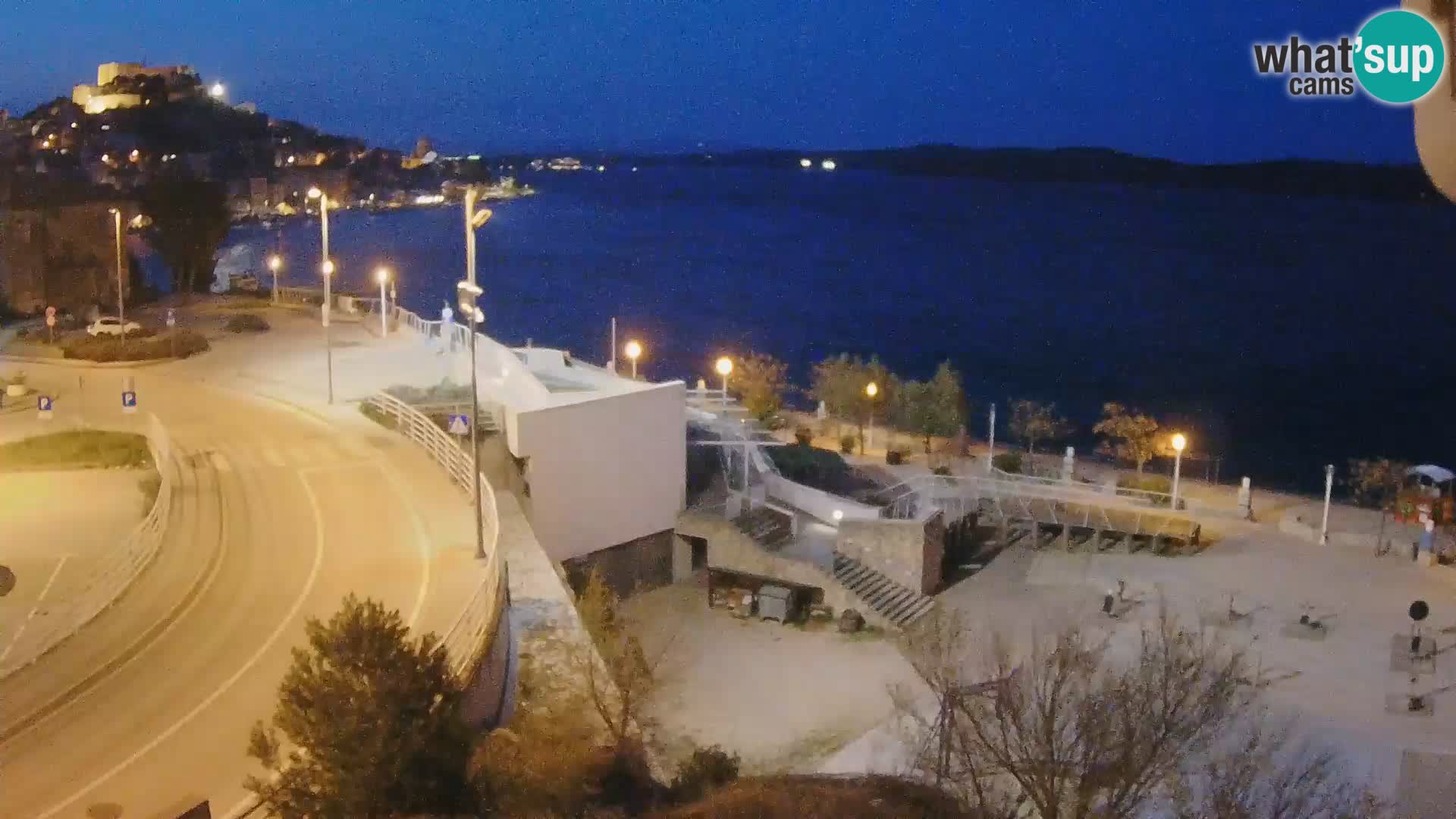 Livecam Sibenico spiaggia Banj