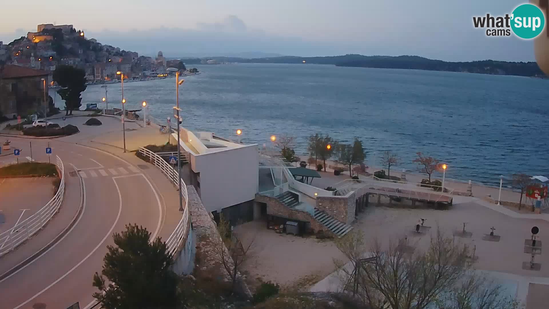 Web kamera Šibenik plaža Banj