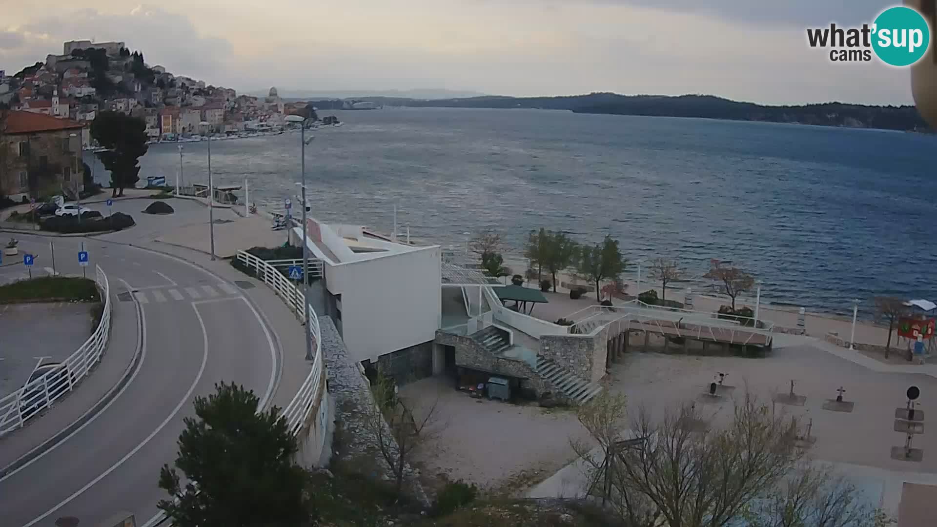 Webcam Šibenik Strand Banj