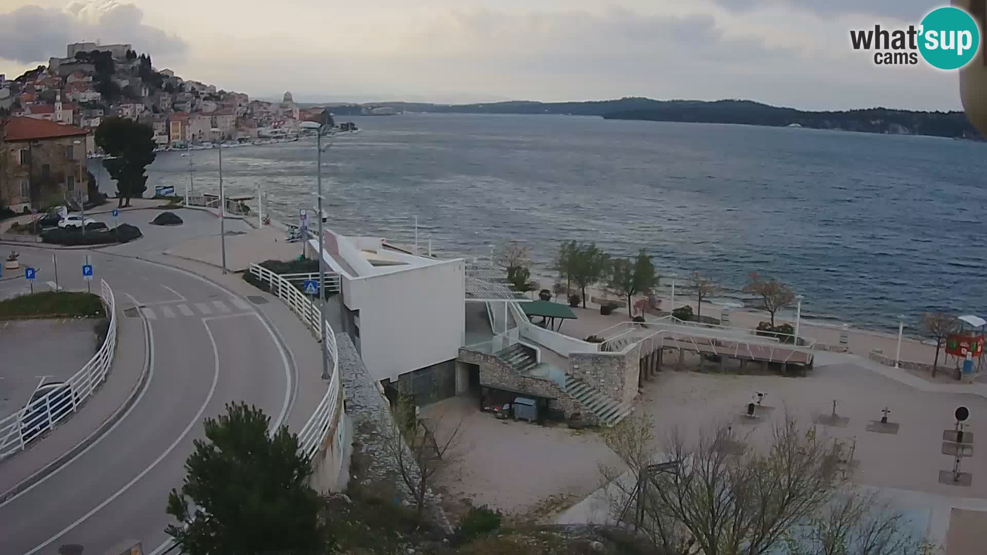 Live Cam Šibenik plage Banj