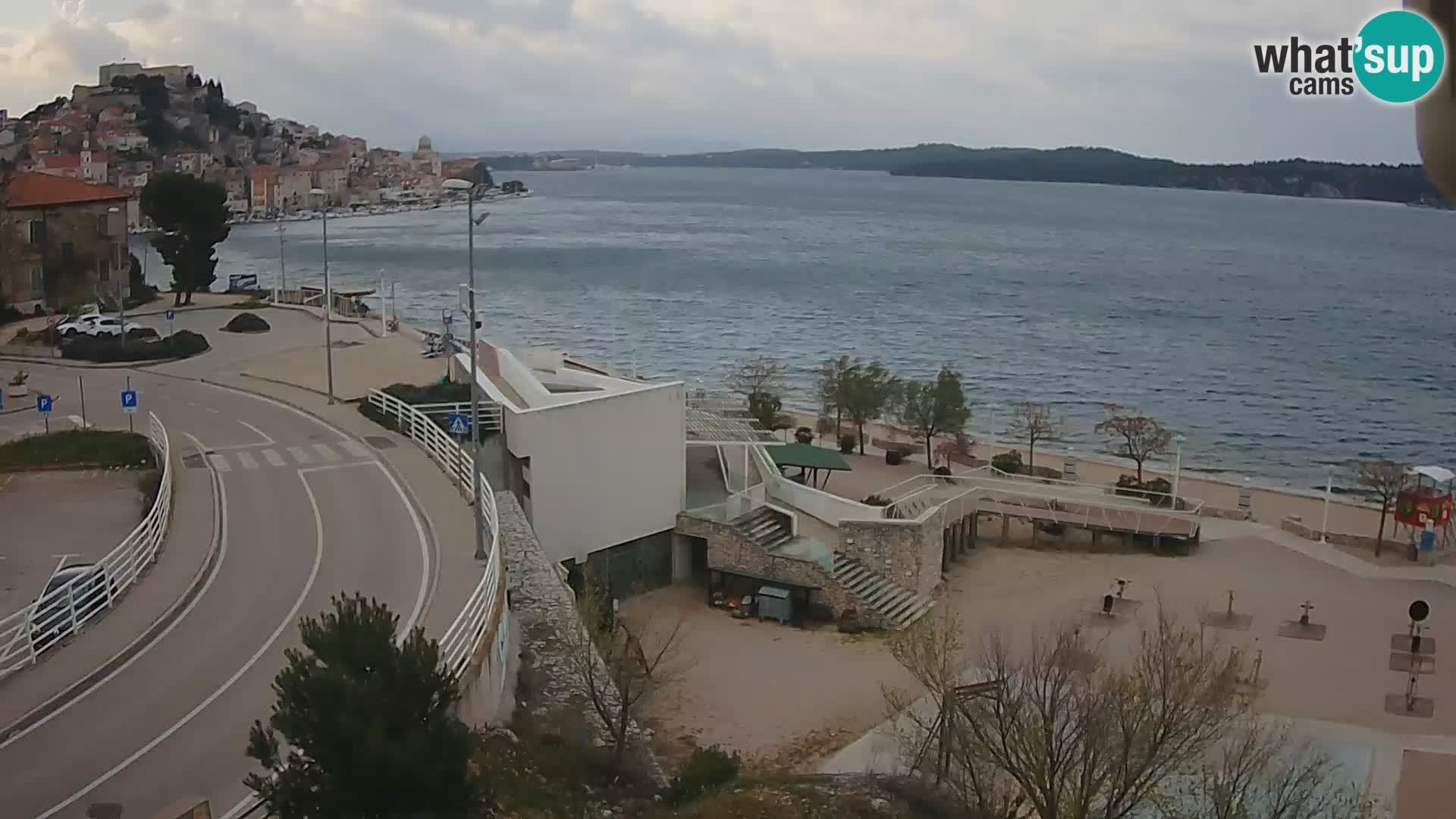 Web kamera Šibenik plaža Banj