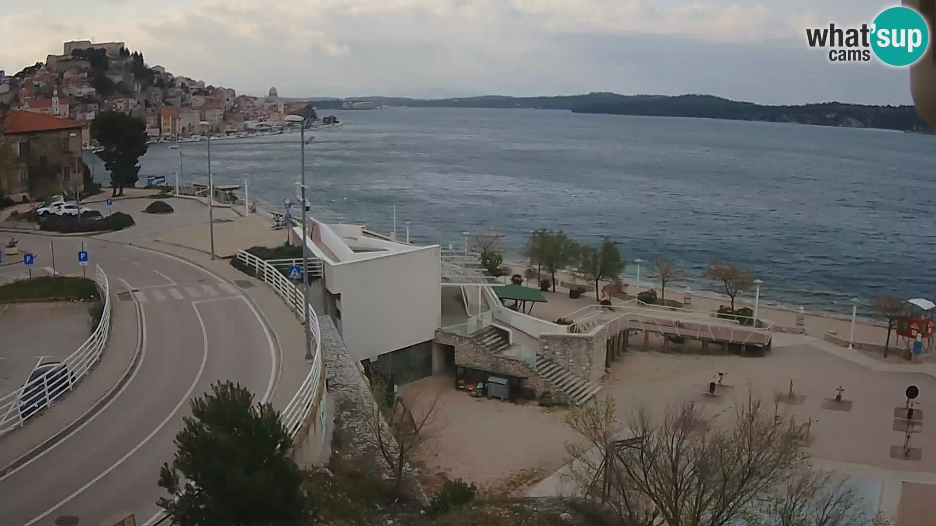 Webcam Šibenik Strand Banj