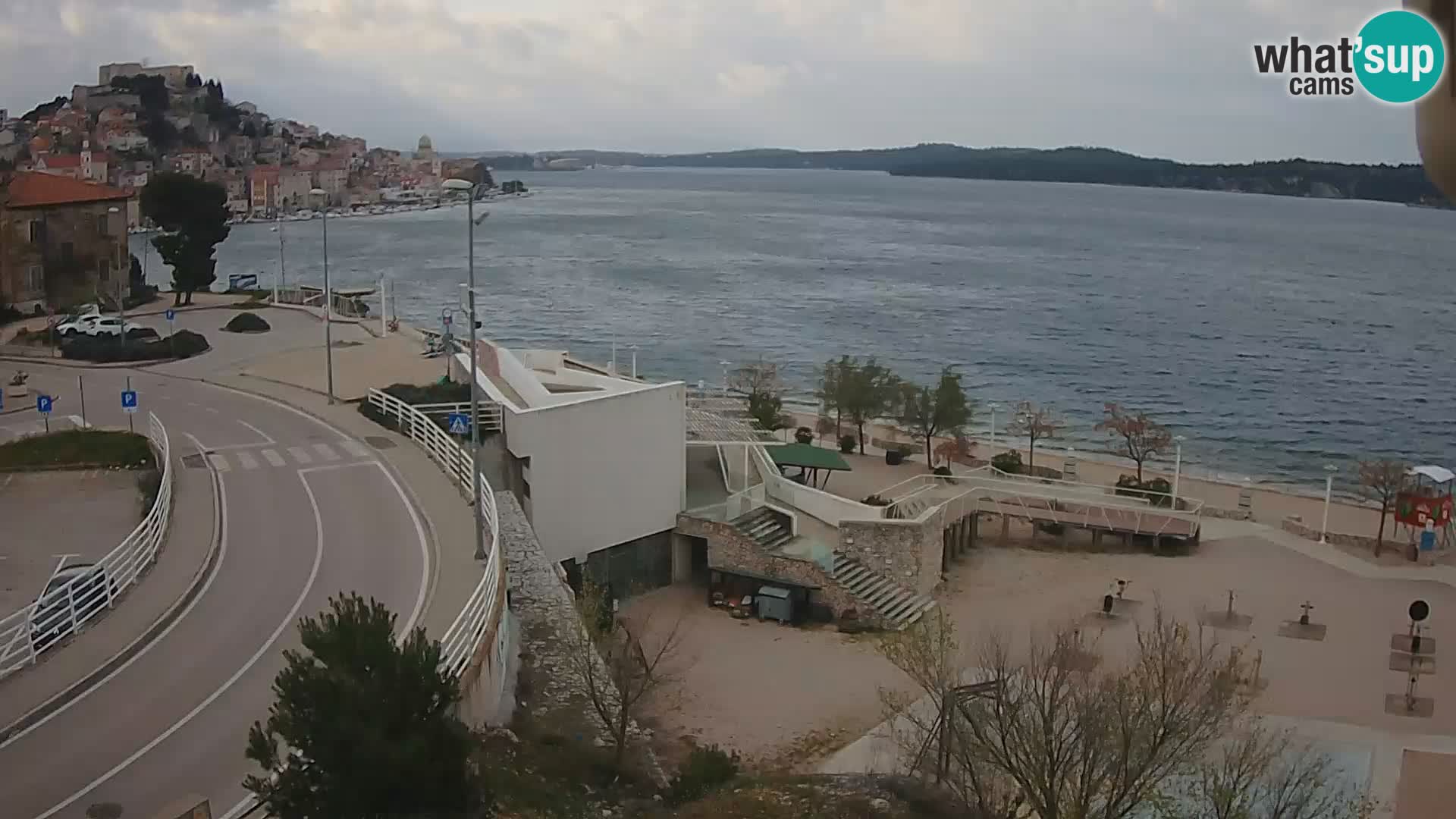 Kamera v živo Šibenik plaža Banj