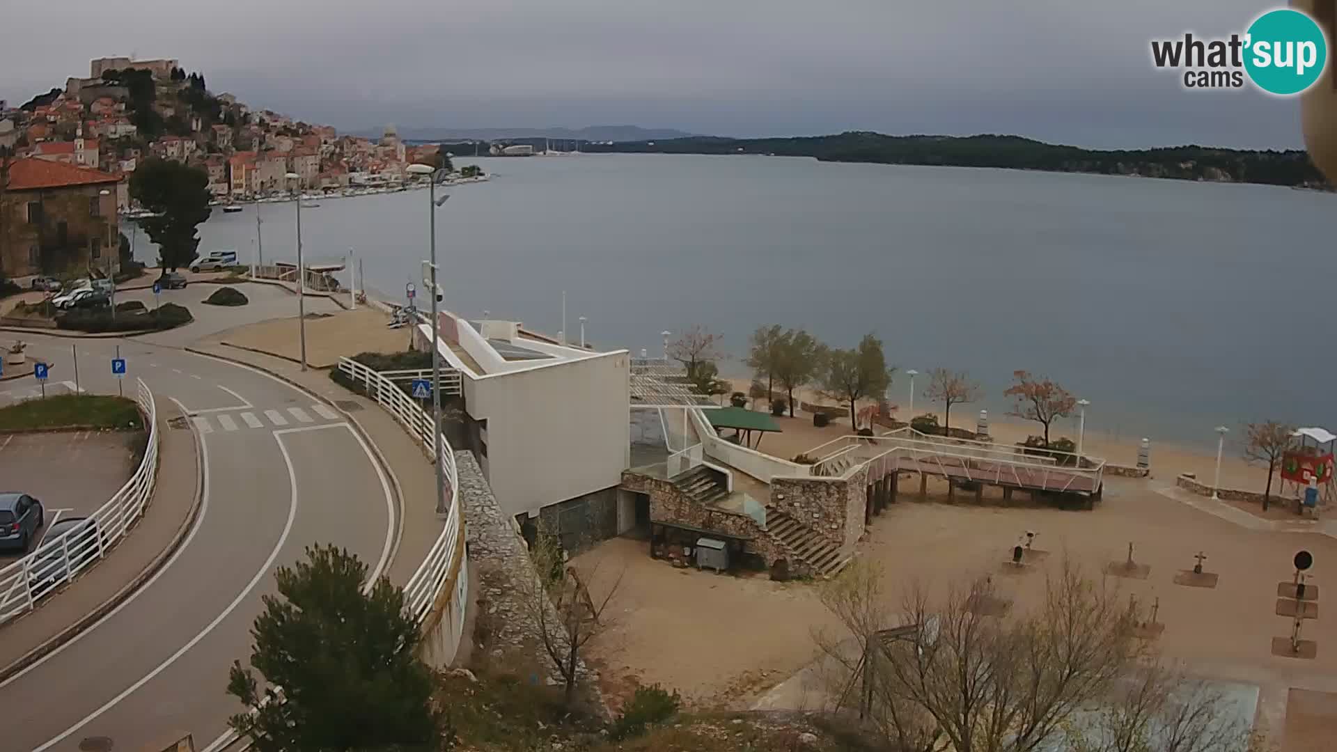 Livecam Sibenico spiaggia Banj