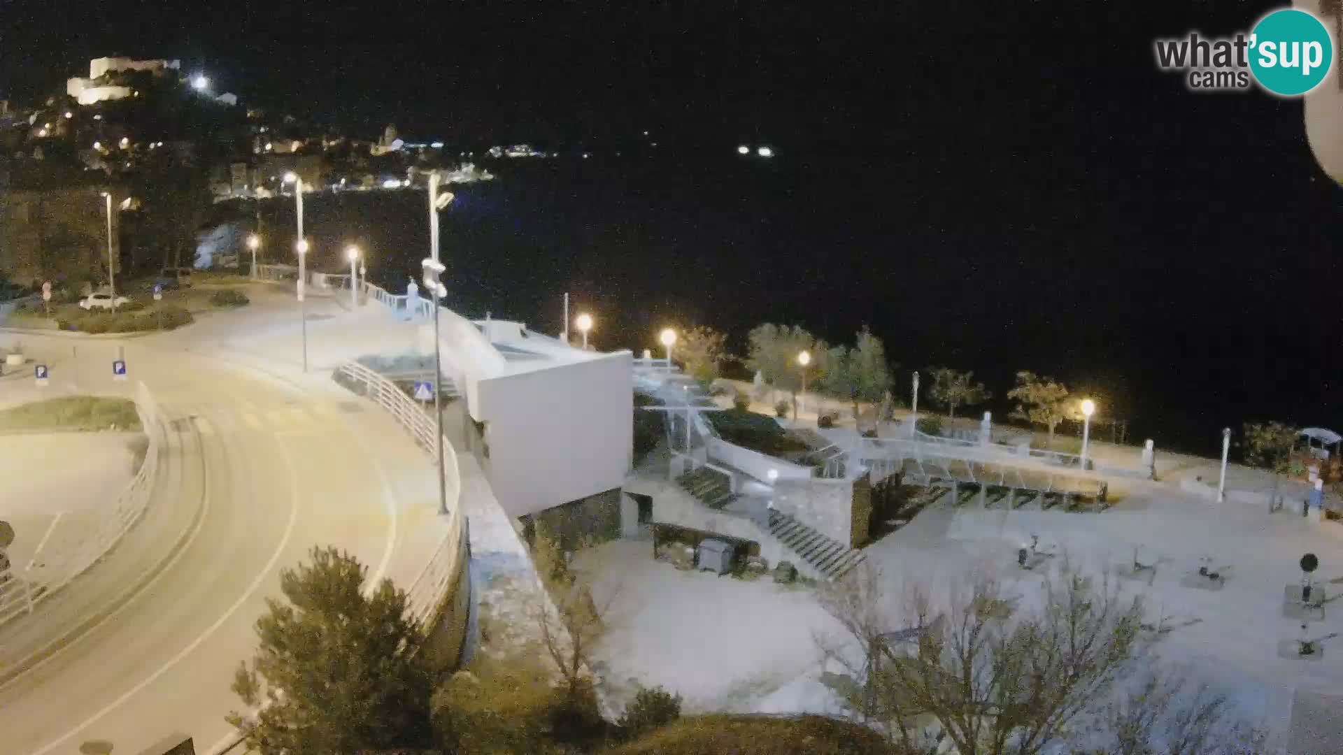 Šibenik webcam Beach Banj
