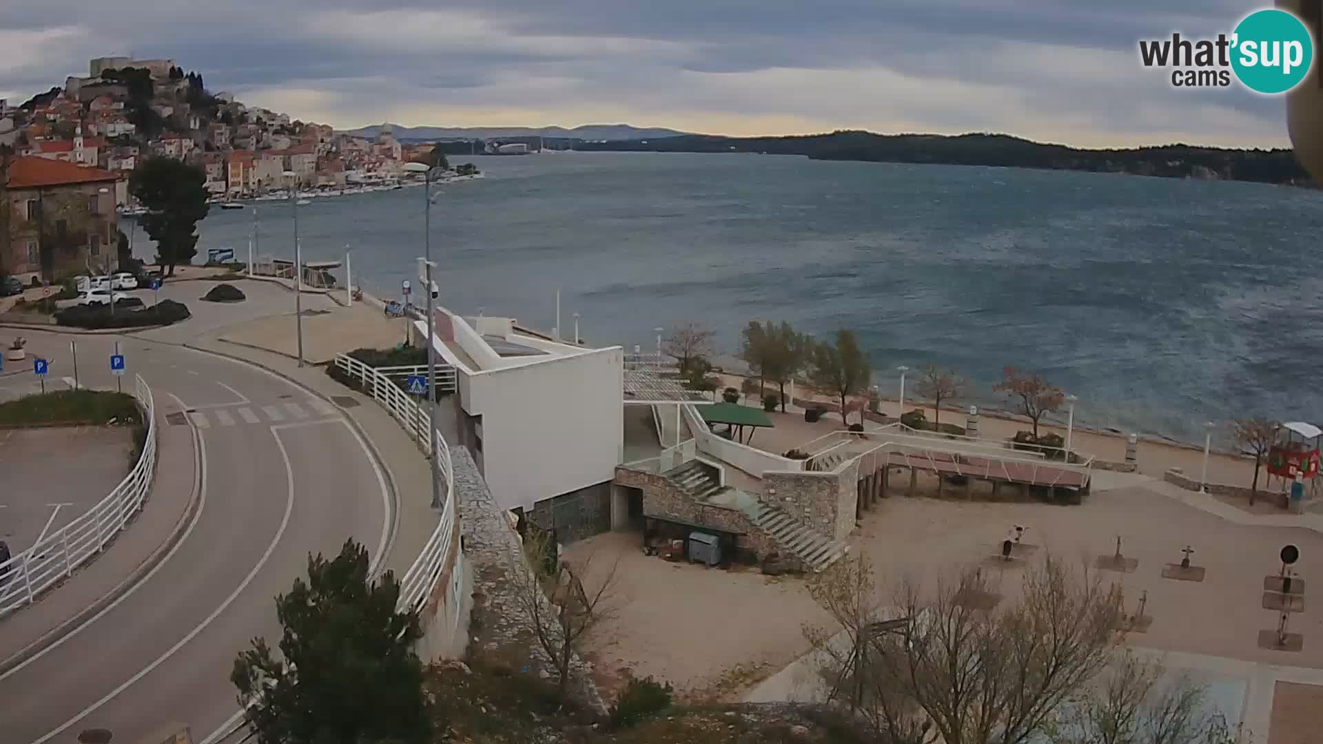 Live Cam Šibenik plage Banj