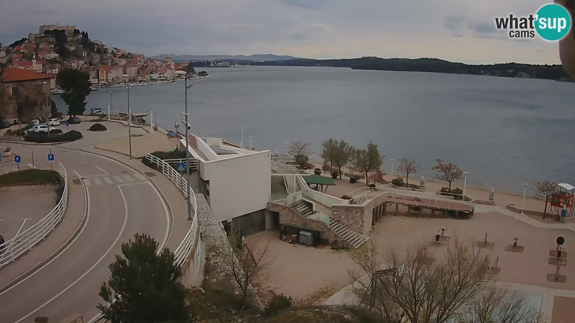 Livecam Sibenico spiaggia Banj