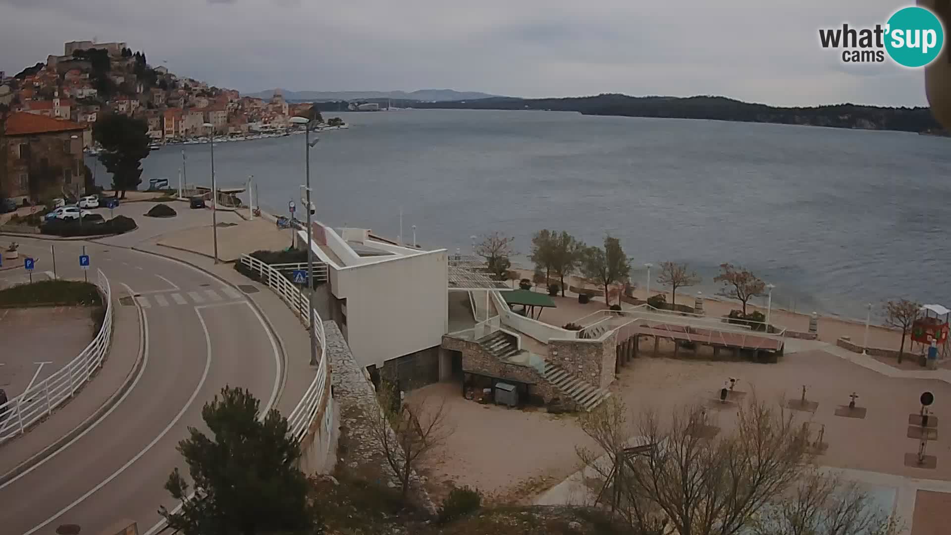 Livecam Sibenico spiaggia Banj