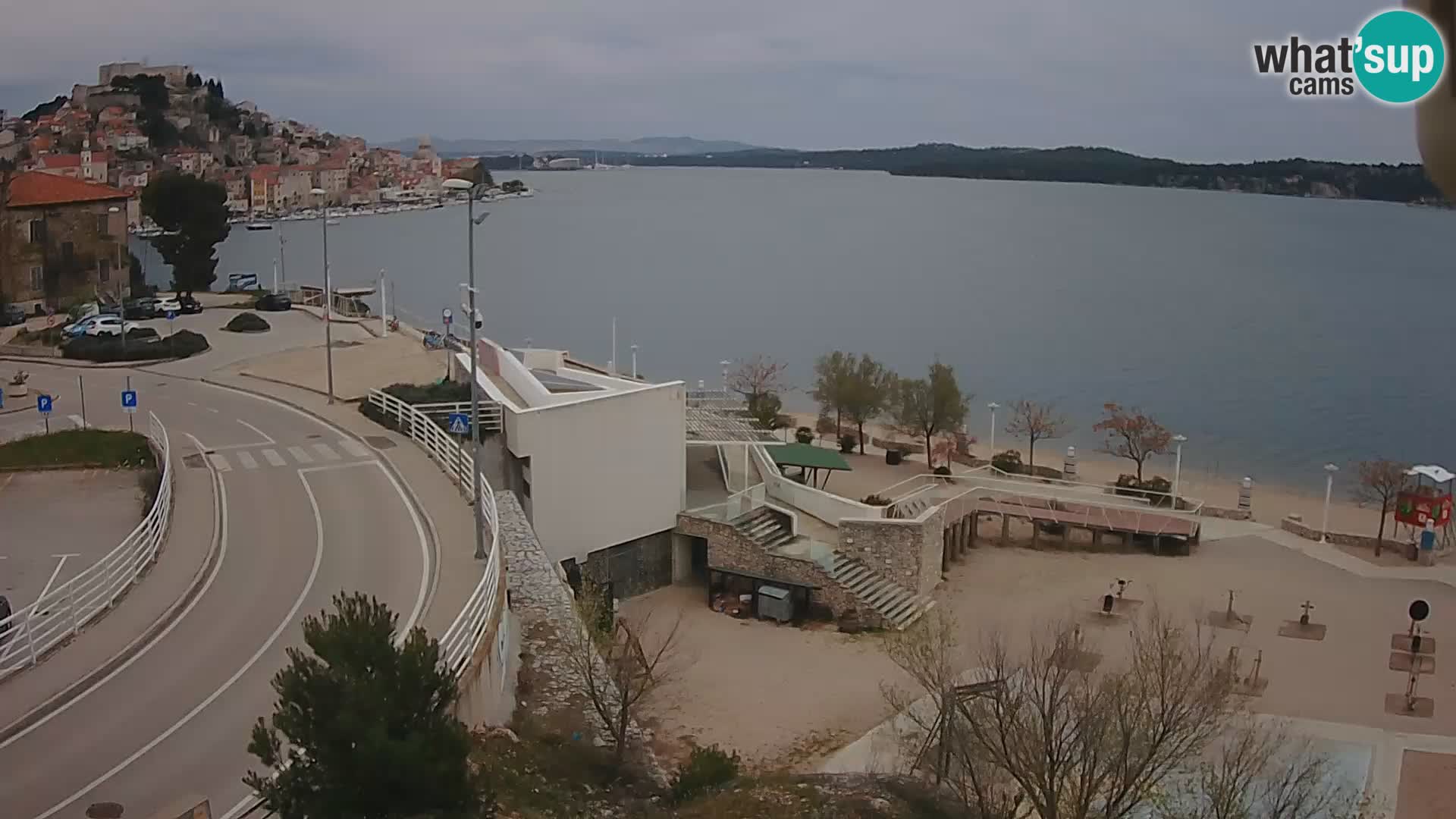 Web kamera Šibenik plaža Banj