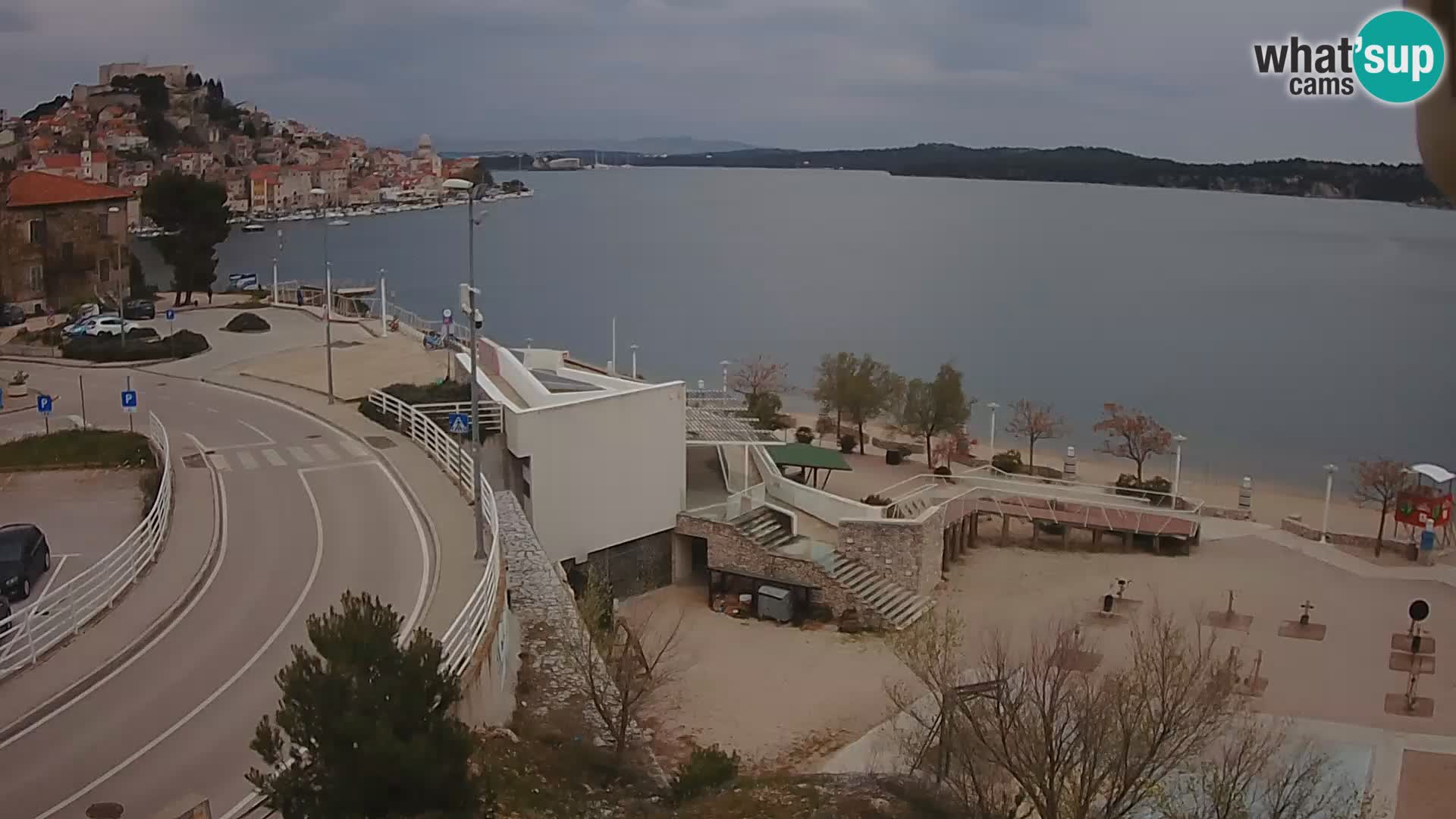 Livecam Sibenico spiaggia Banj