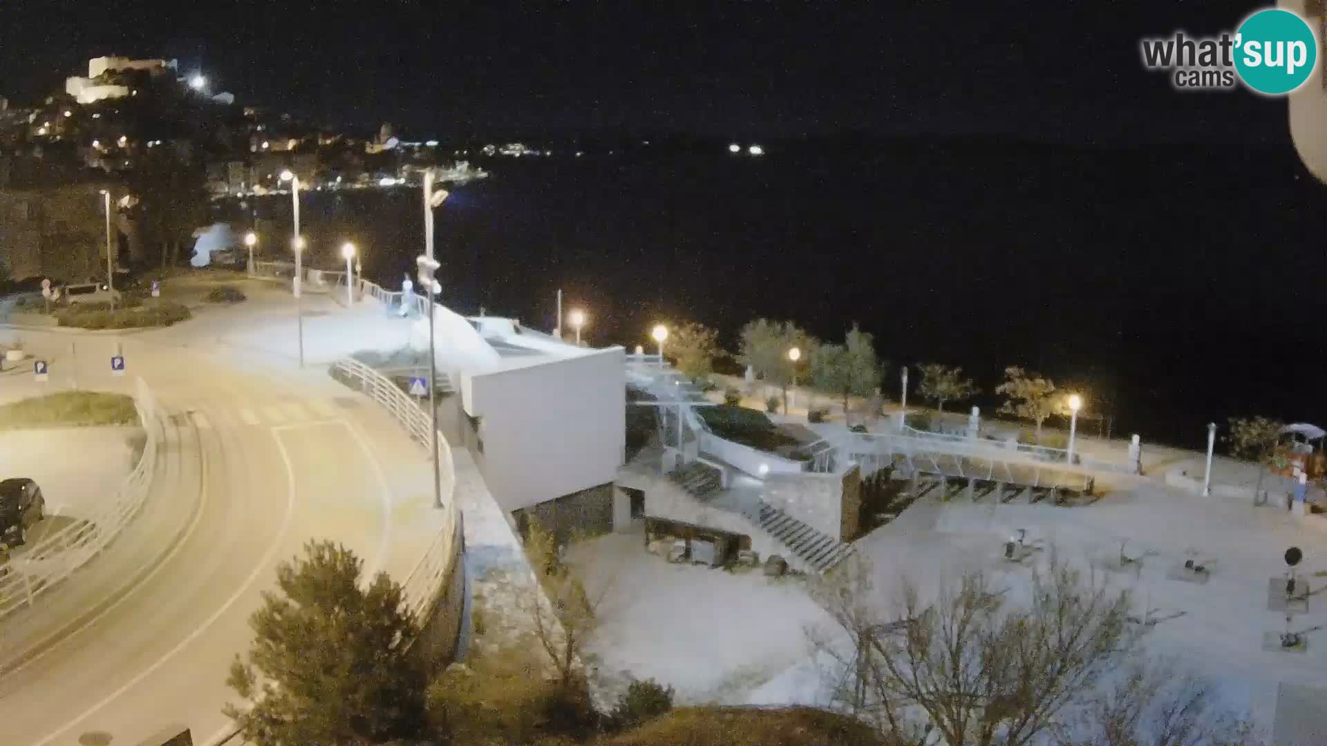 Šibenik webcam Beach Banj