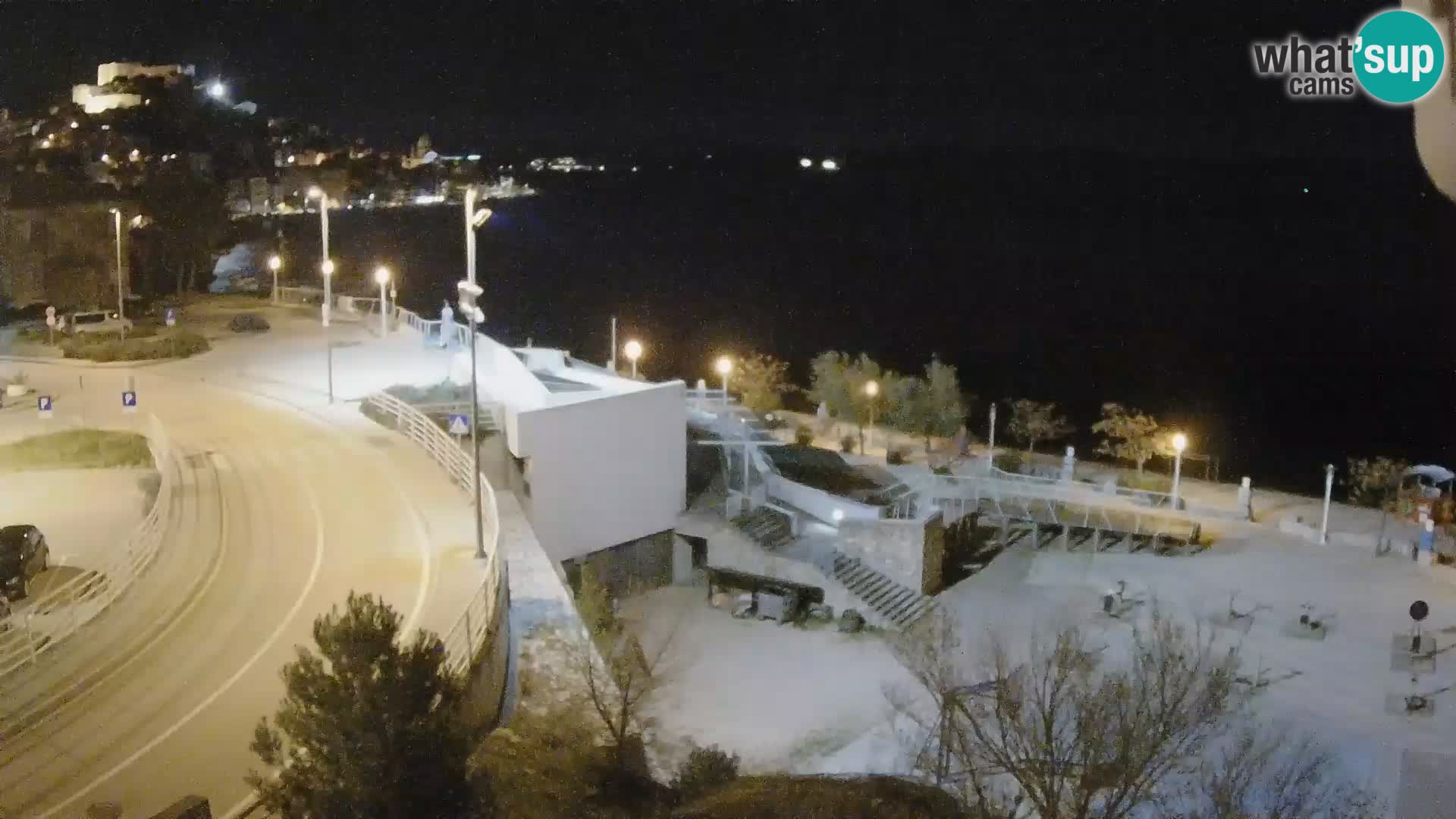 Šibenik webcam Beach Banj
