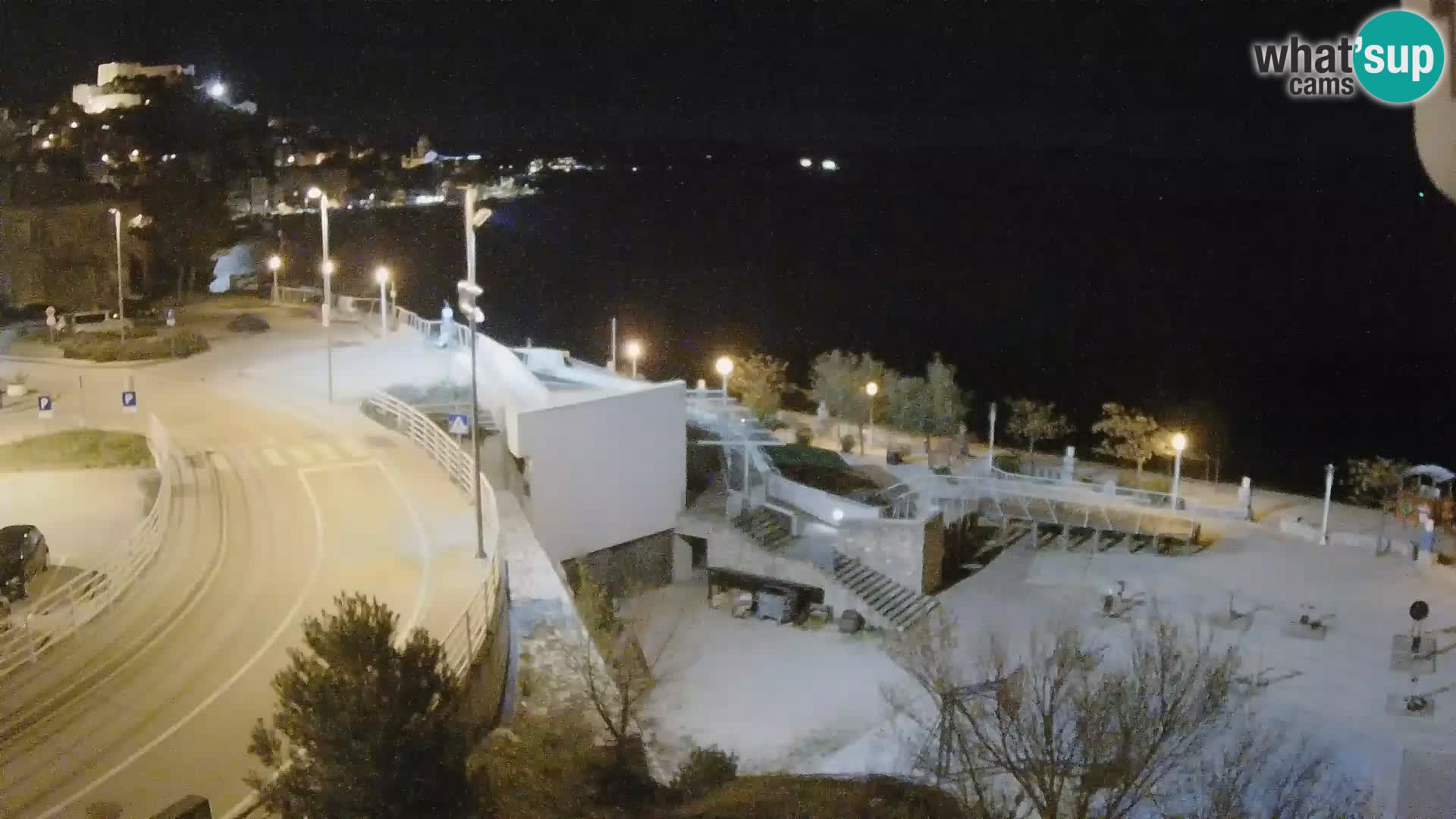 Šibenik webcam Beach Banj