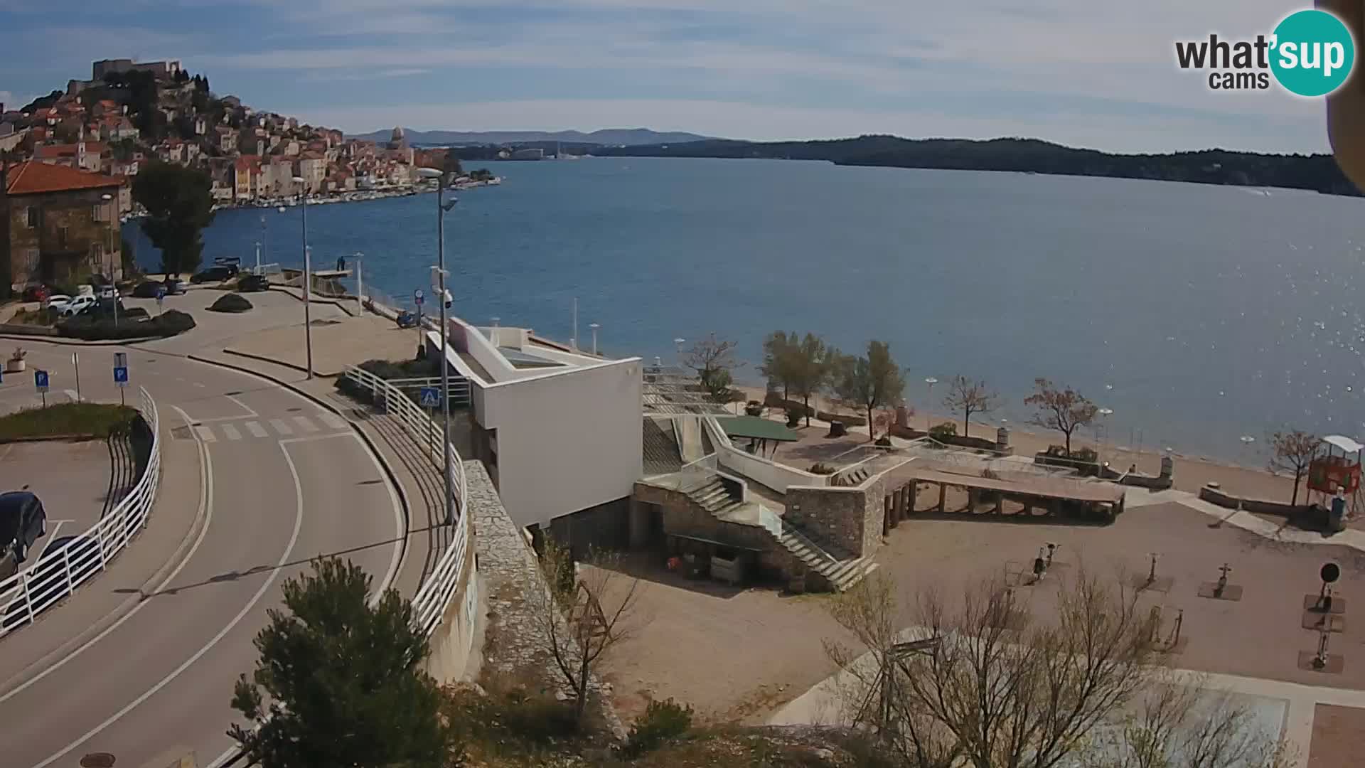 Livecam Sibenico spiaggia Banj