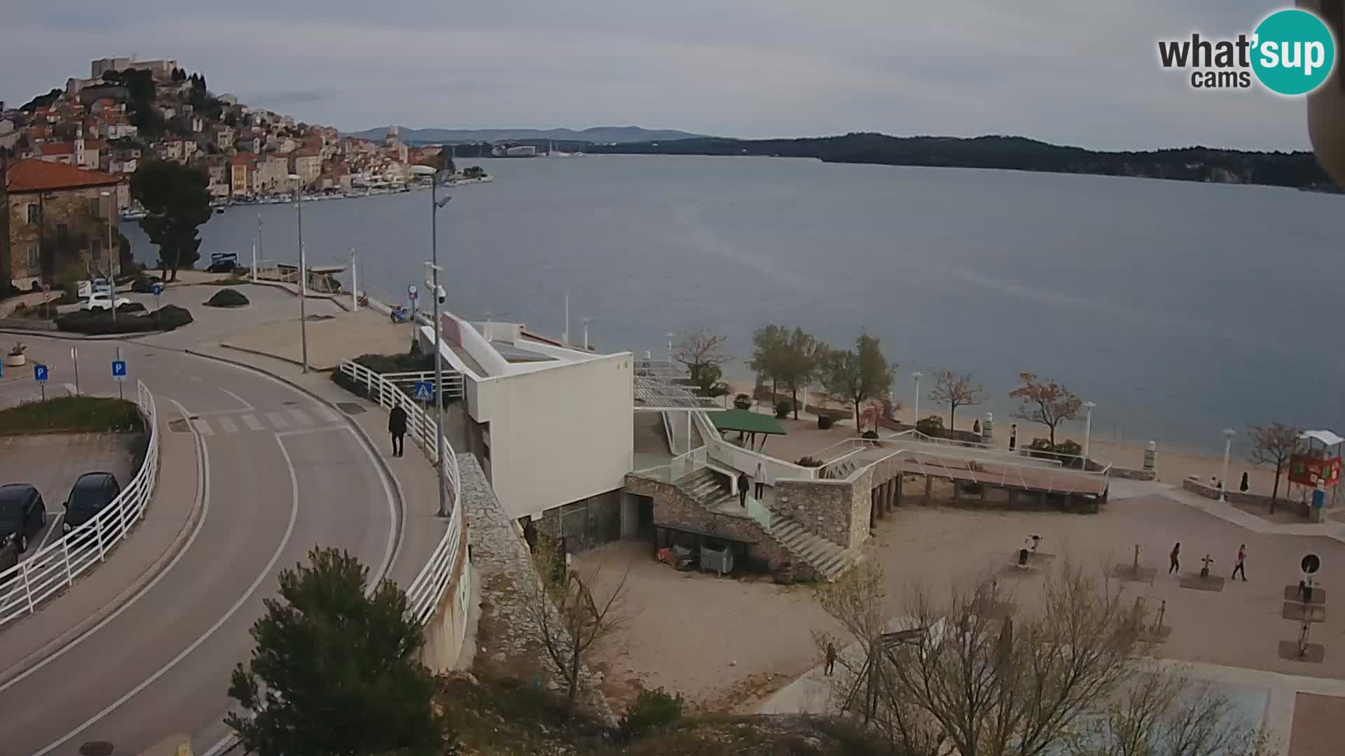 Webcam Šibenik Strand Banj