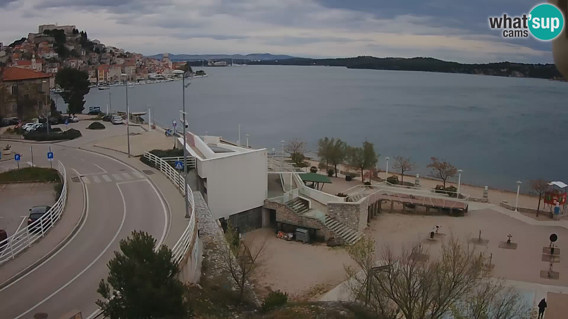 Livecam Sibenico spiaggia Banj