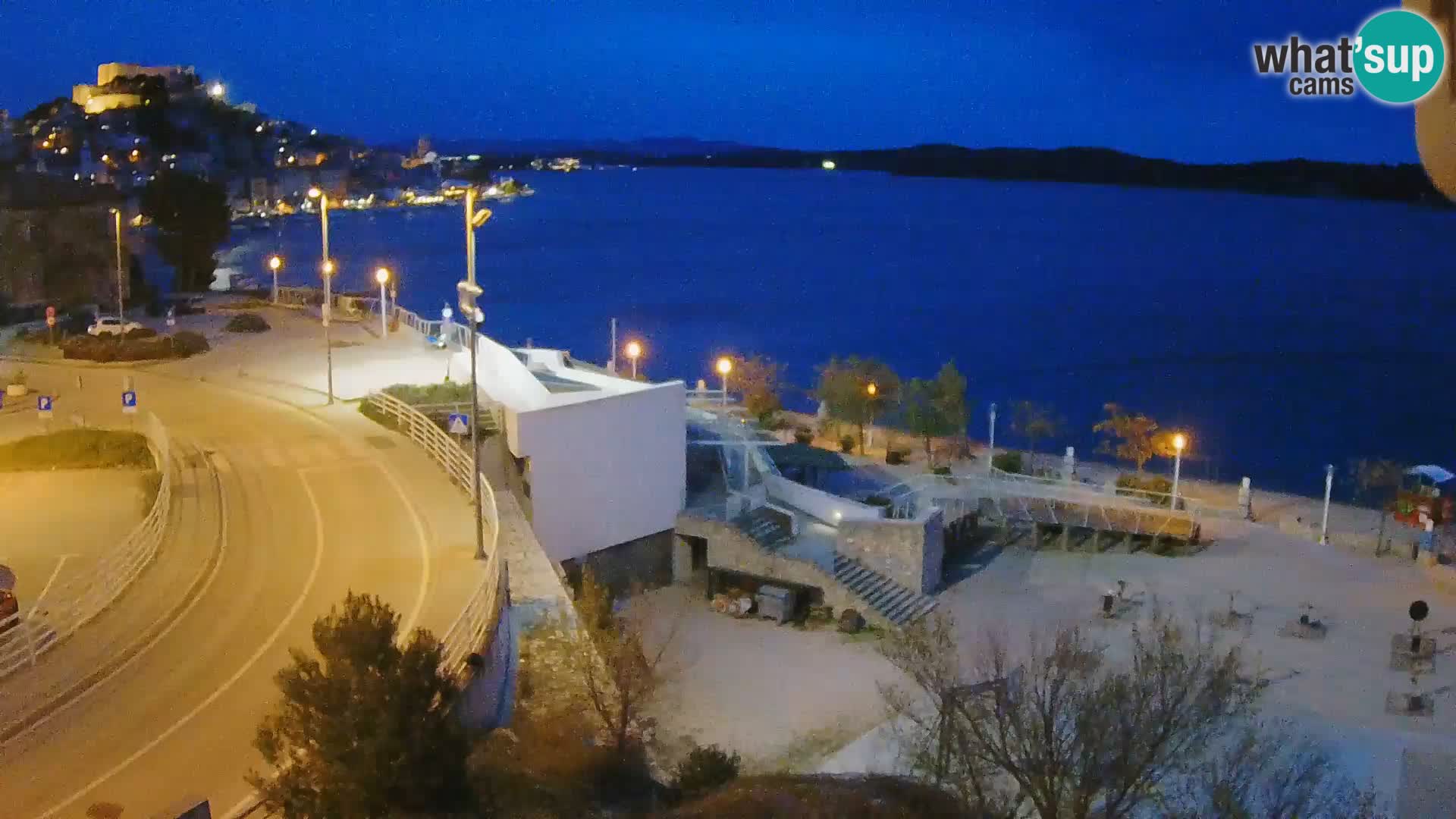 Šibenik webcam Beach Banj