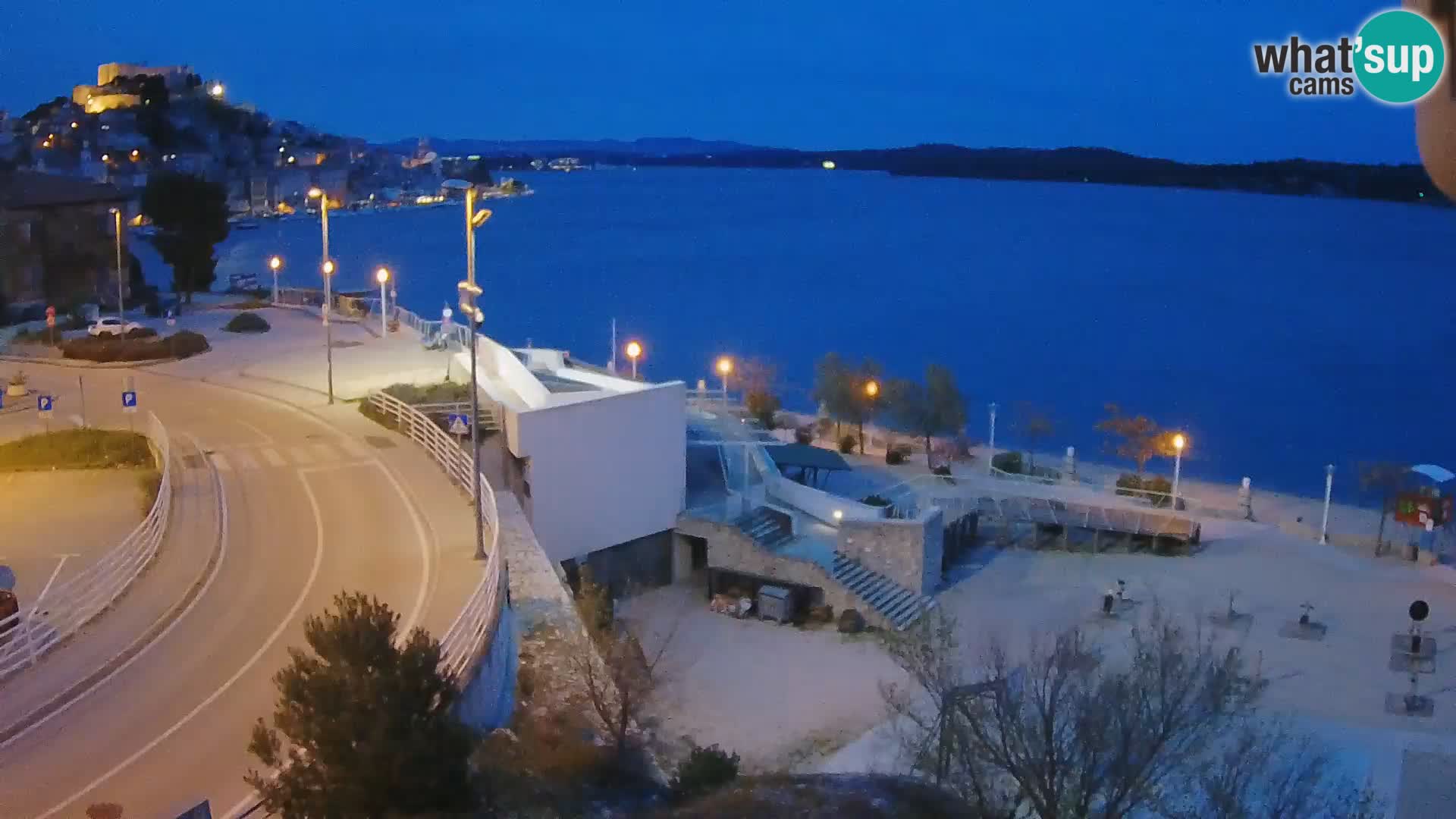 Web kamera Šibenik plaža Banj