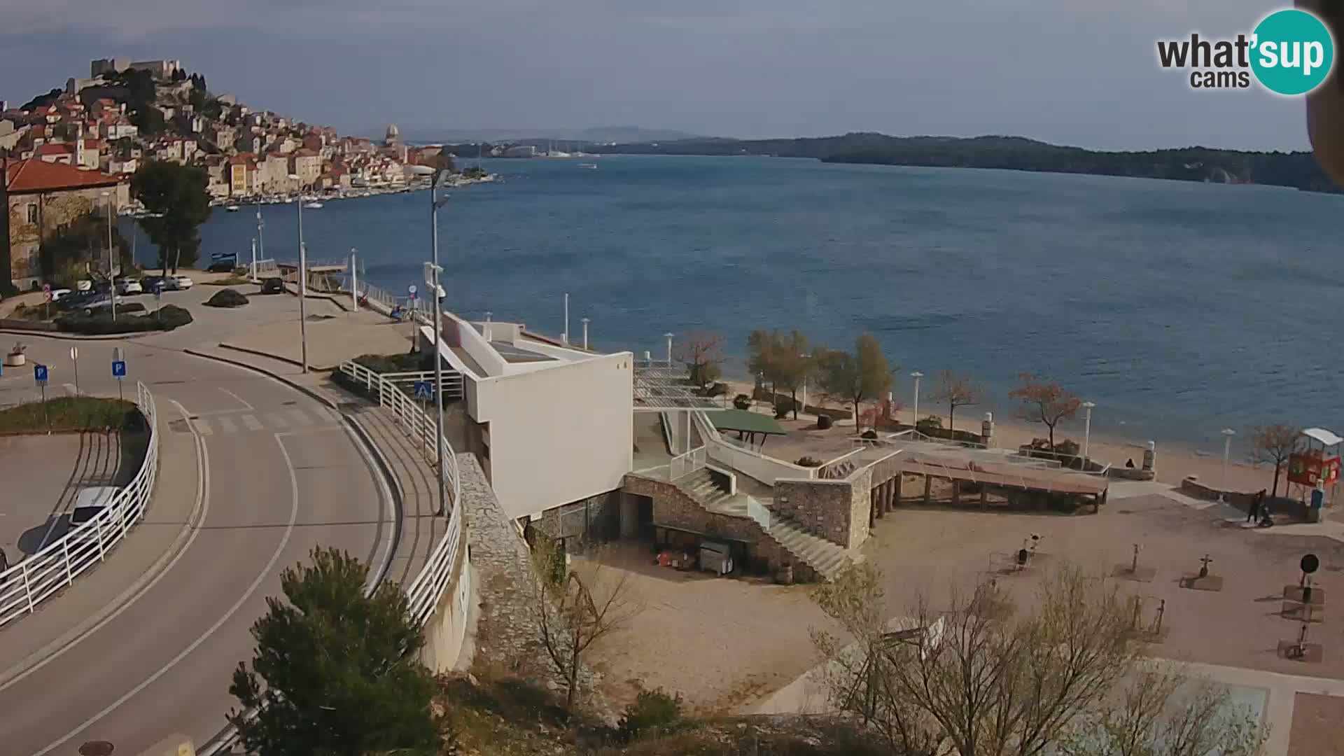 Web kamera Šibenik plaža Banj