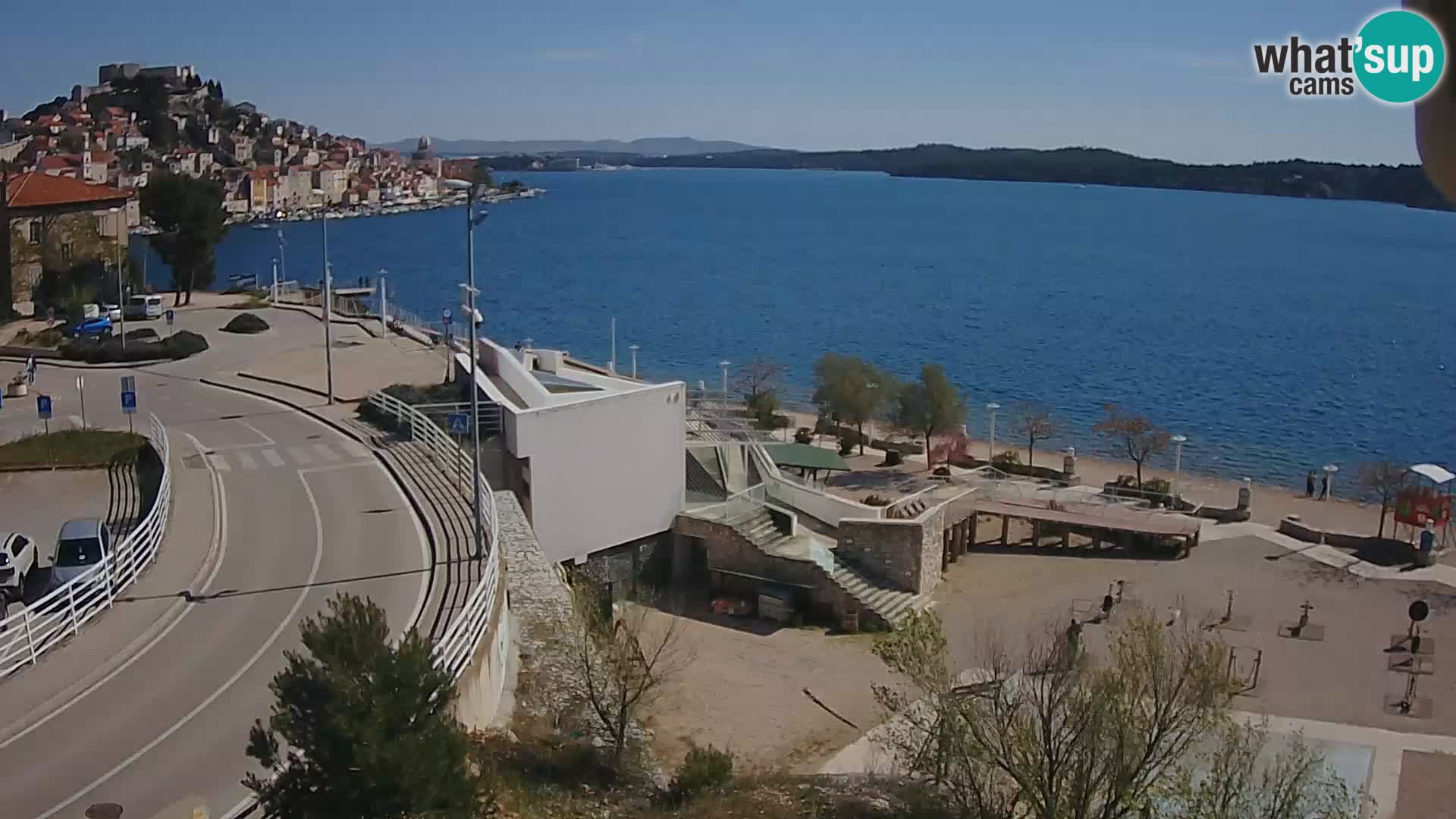 Web kamera Šibenik plaža Banj