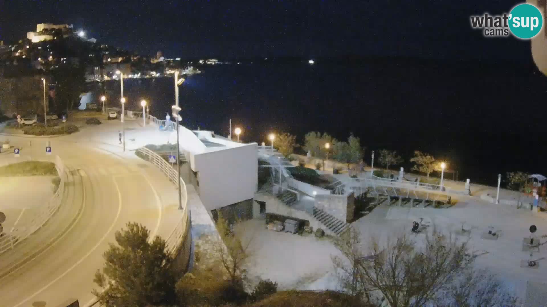 Web kamera Šibenik plaža Banj