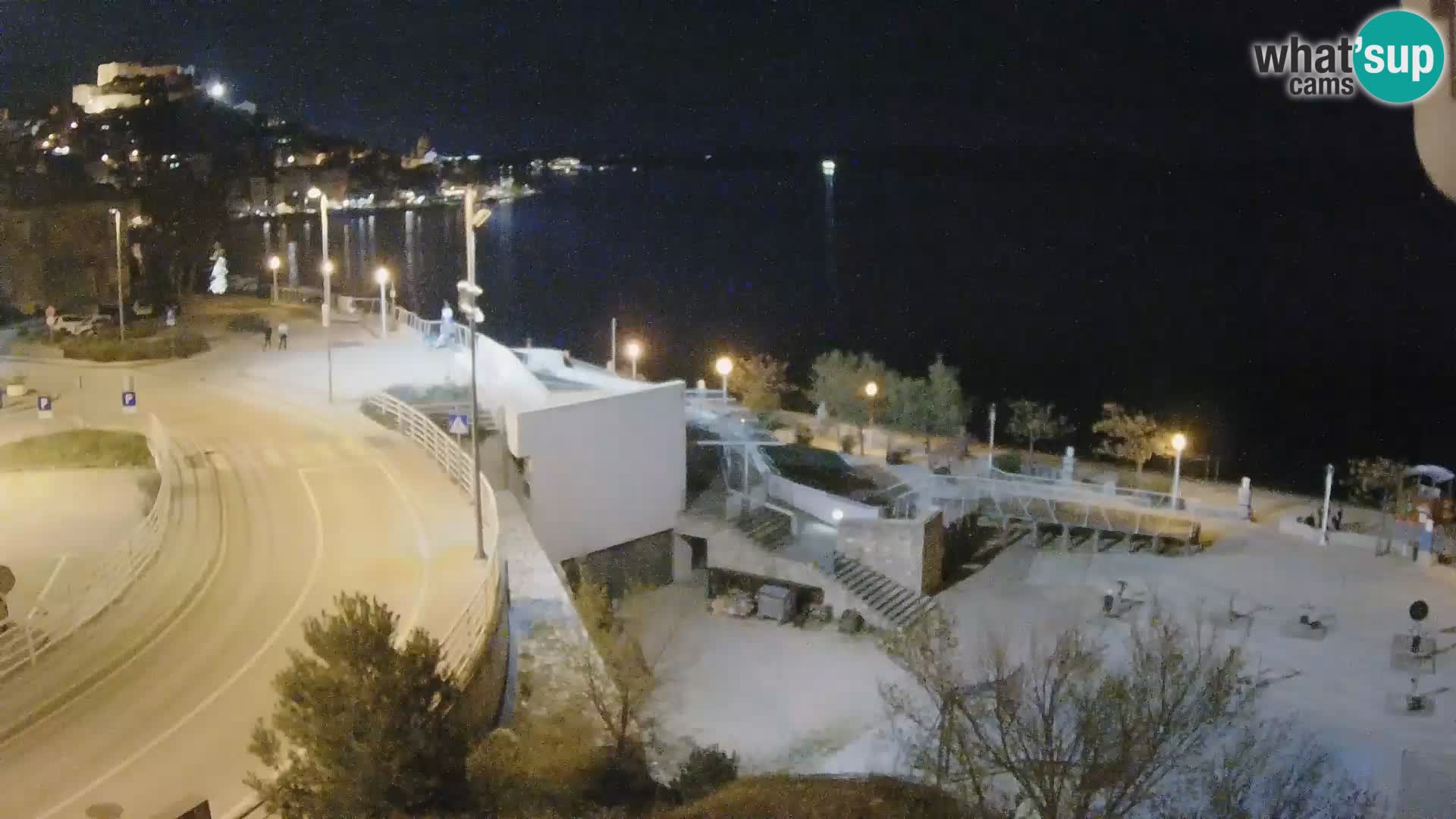Live Cam Šibenik plage Banj