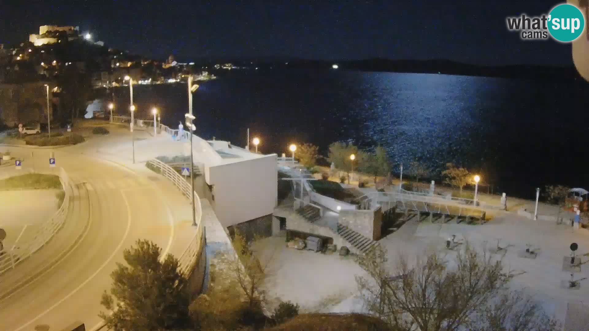 Live Cam Šibenik plage Banj