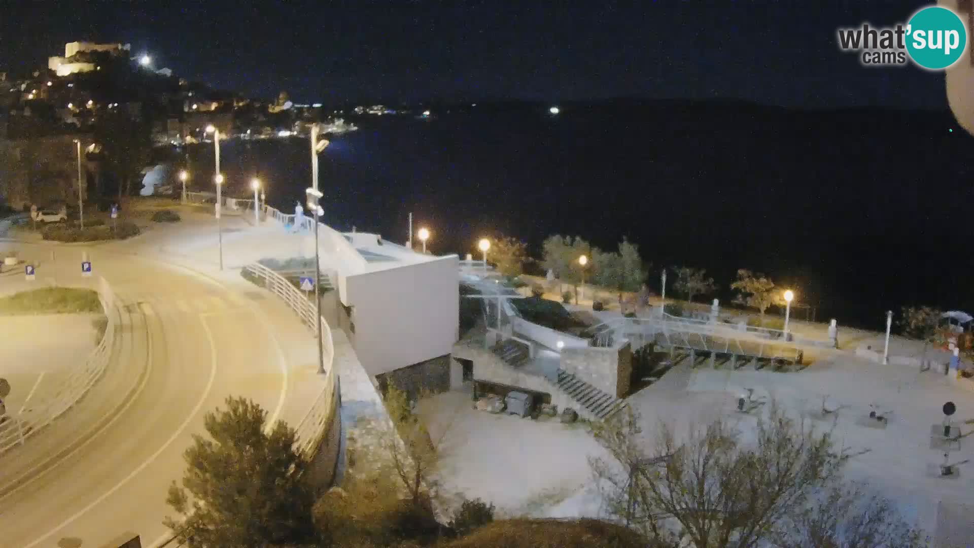 Šibenik webcam Beach Banj