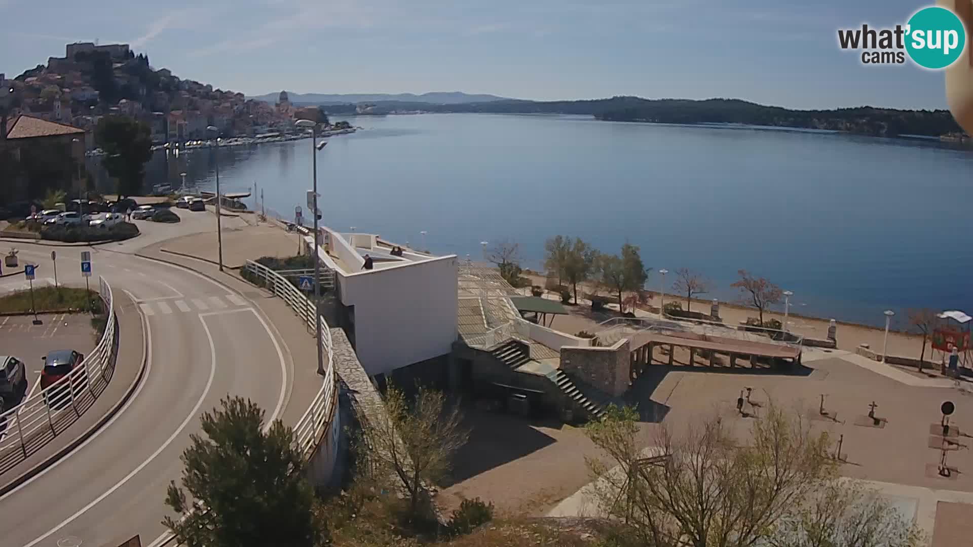 Livecam Sibenico spiaggia Banj