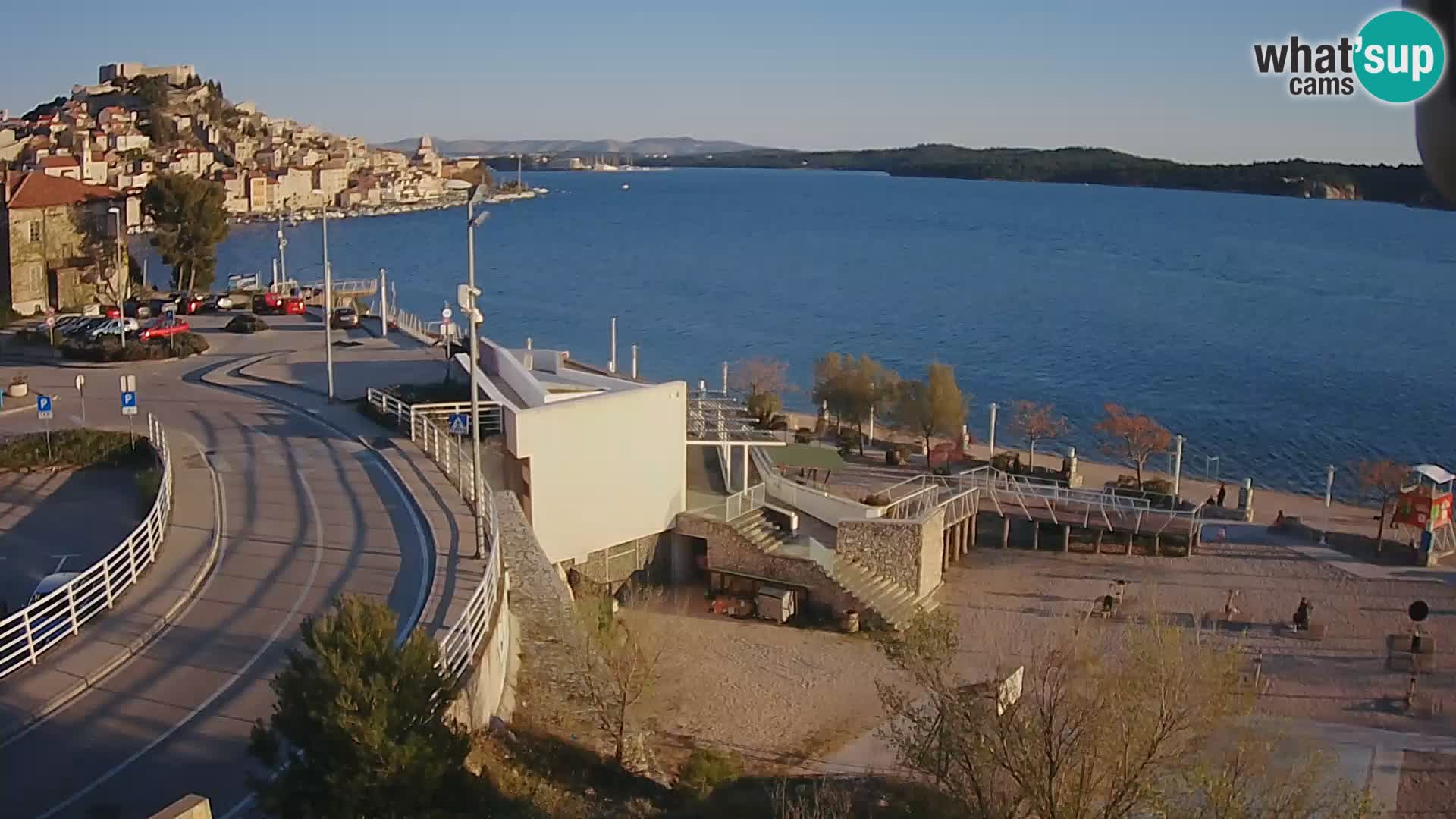Web kamera Šibenik plaža Banj